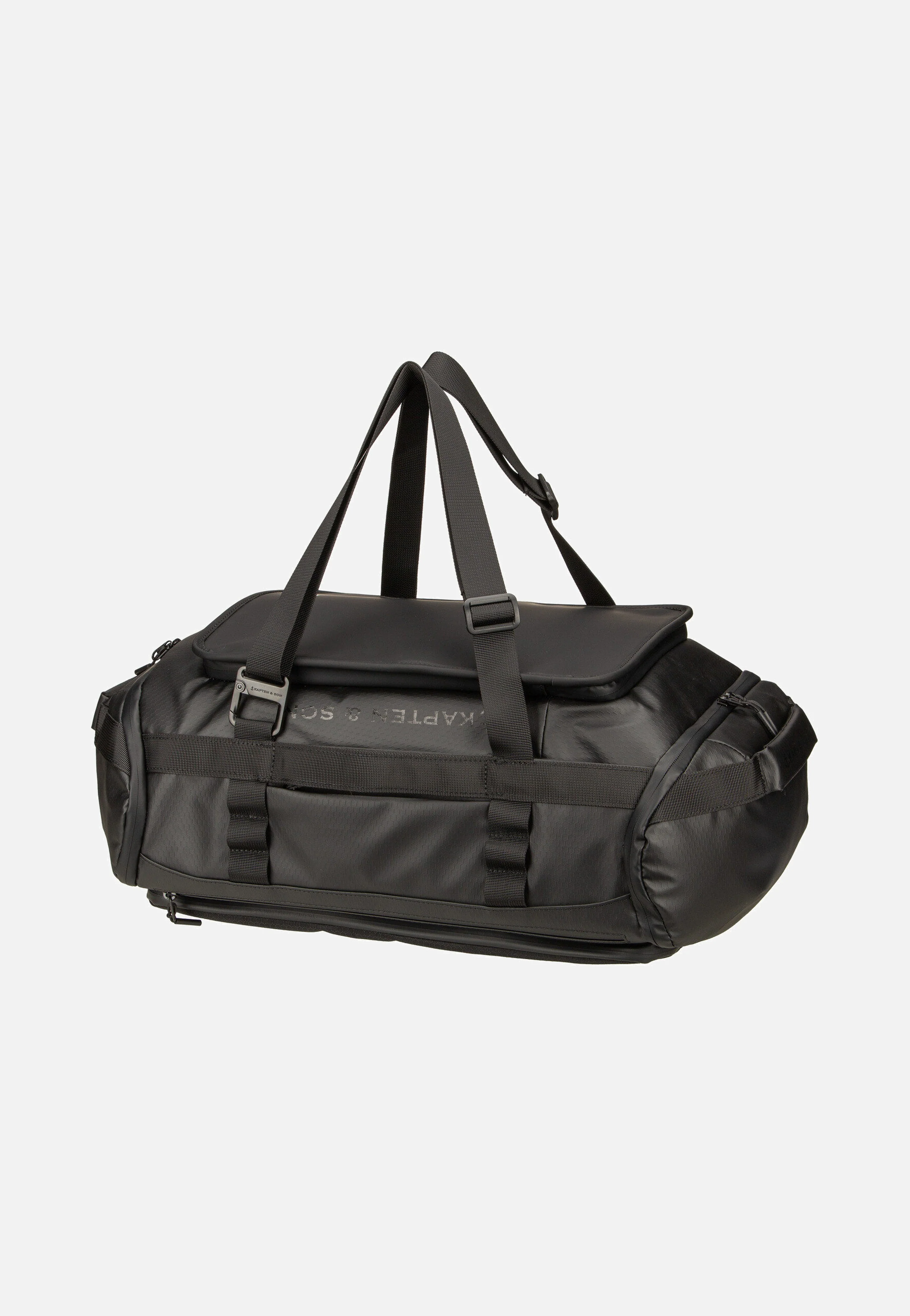Lisbon Duffle Backpack S All Black - Rucksack - Image 2