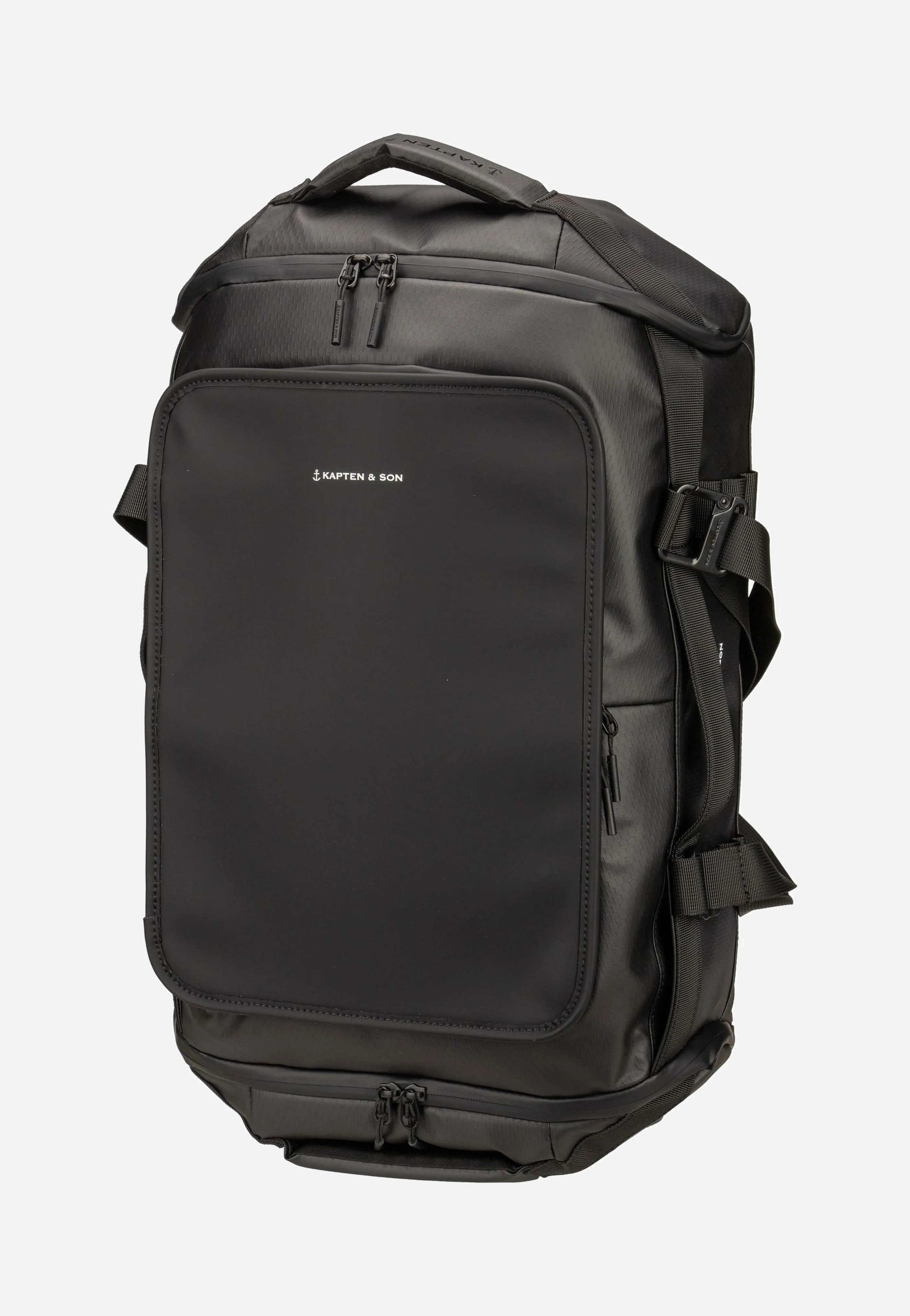 Lisbon Duffle Backpack S All Black - Rucksack - Image 6