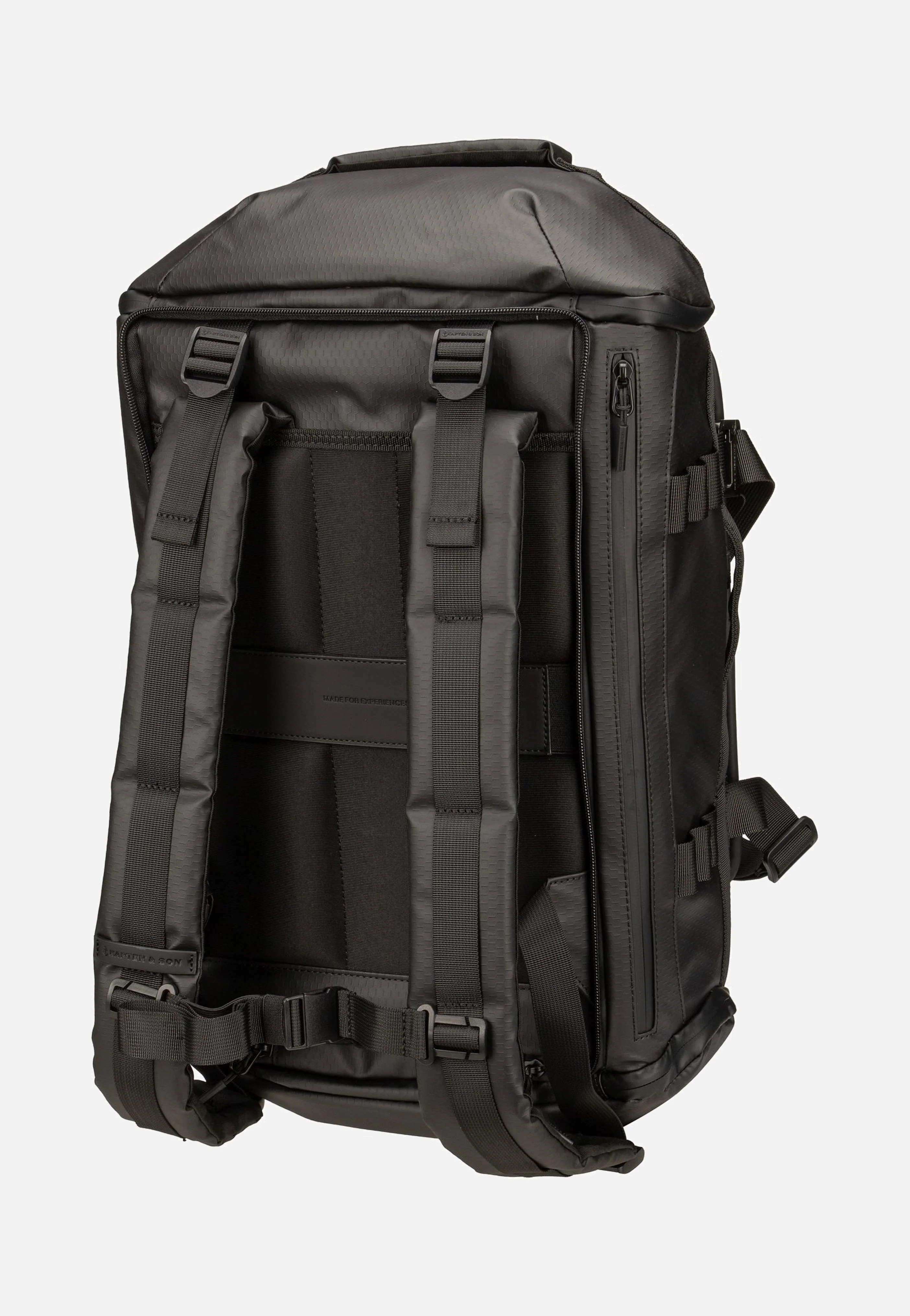Lisbon Duffle Backpack S All Black - Rucksack - Image 7