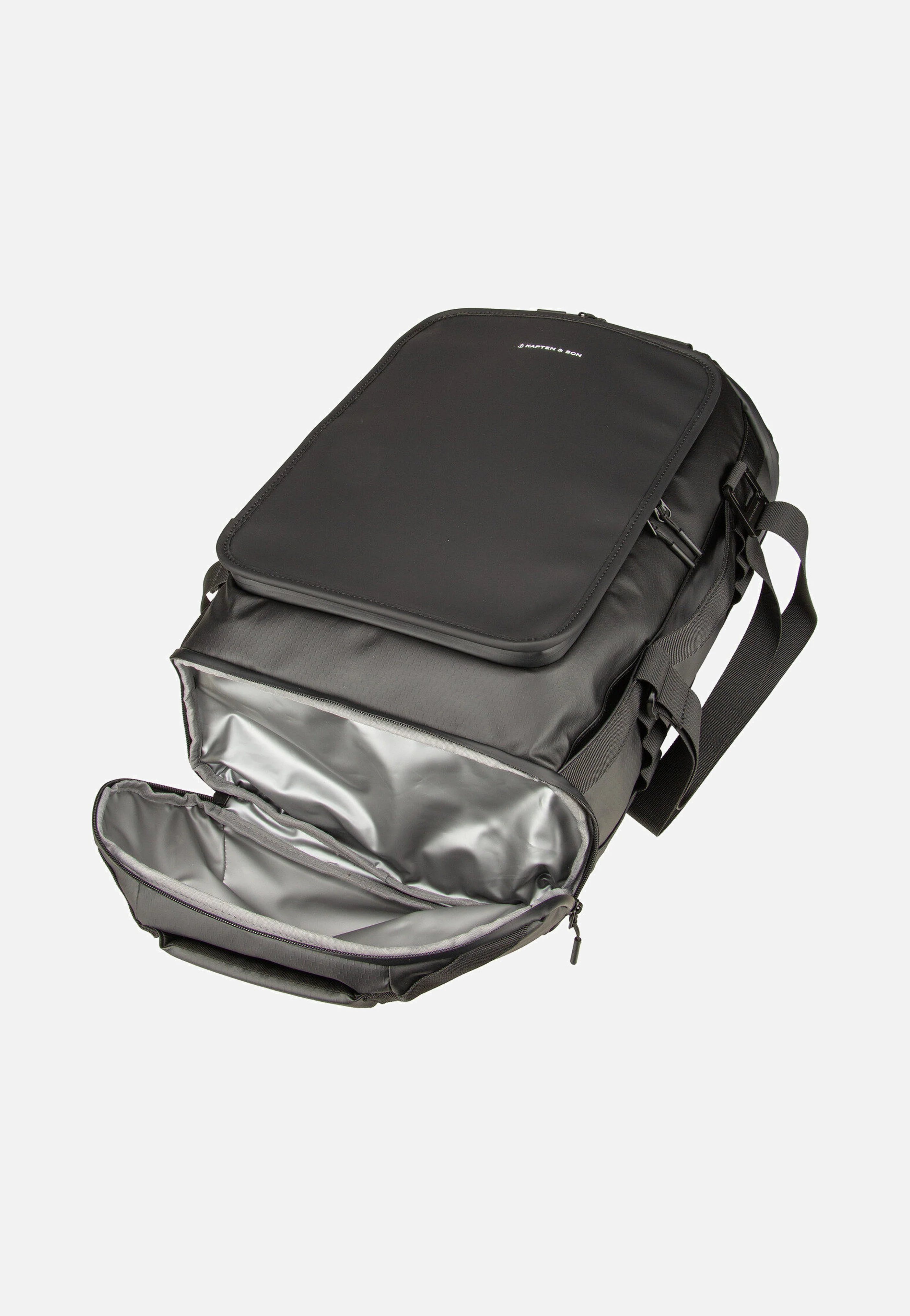Lisbon Duffle Backpack S All Black - Rucksack - Image 8