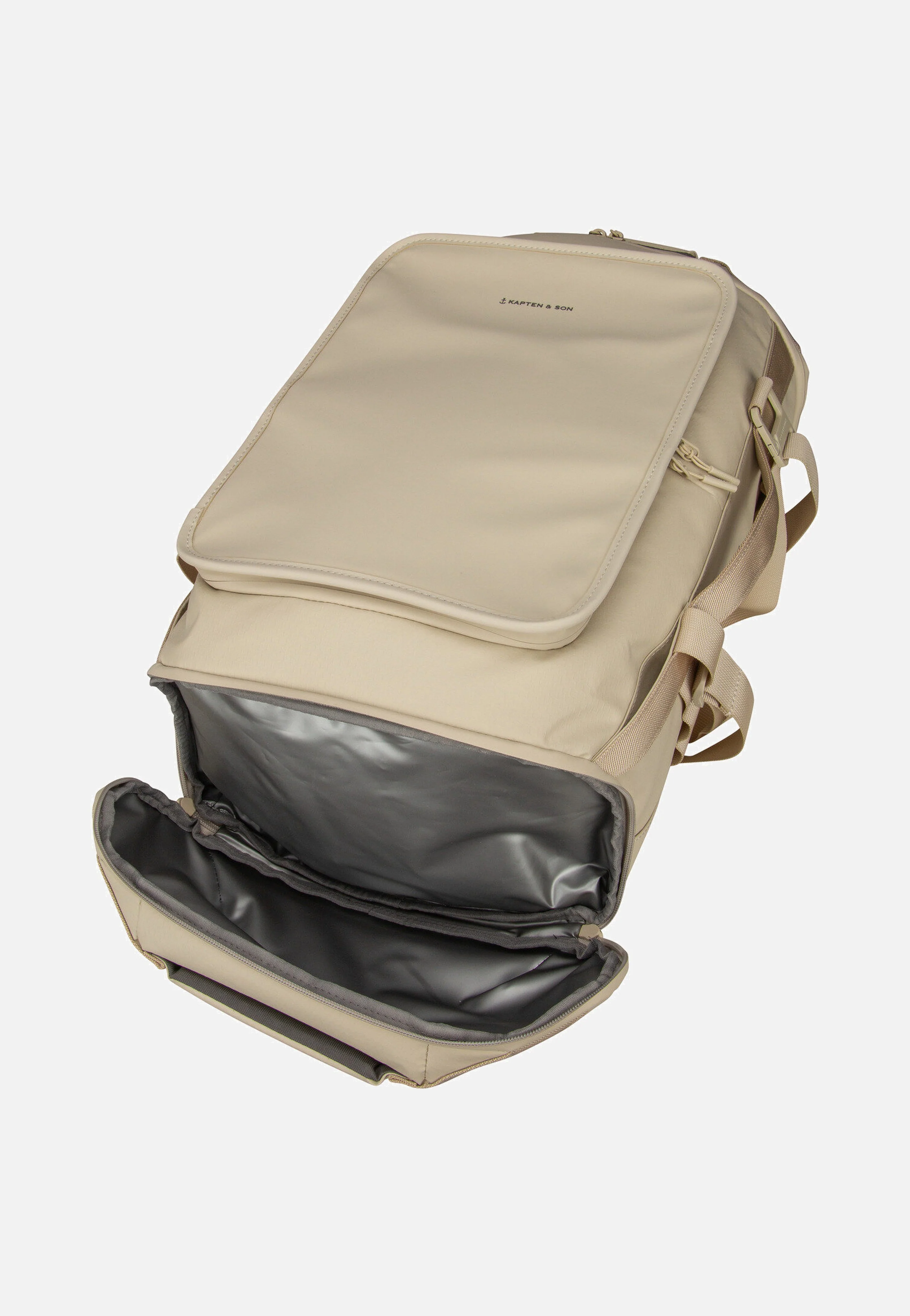Lisbon Duffle Backpack S Sandstone - Rucksack - Image 6