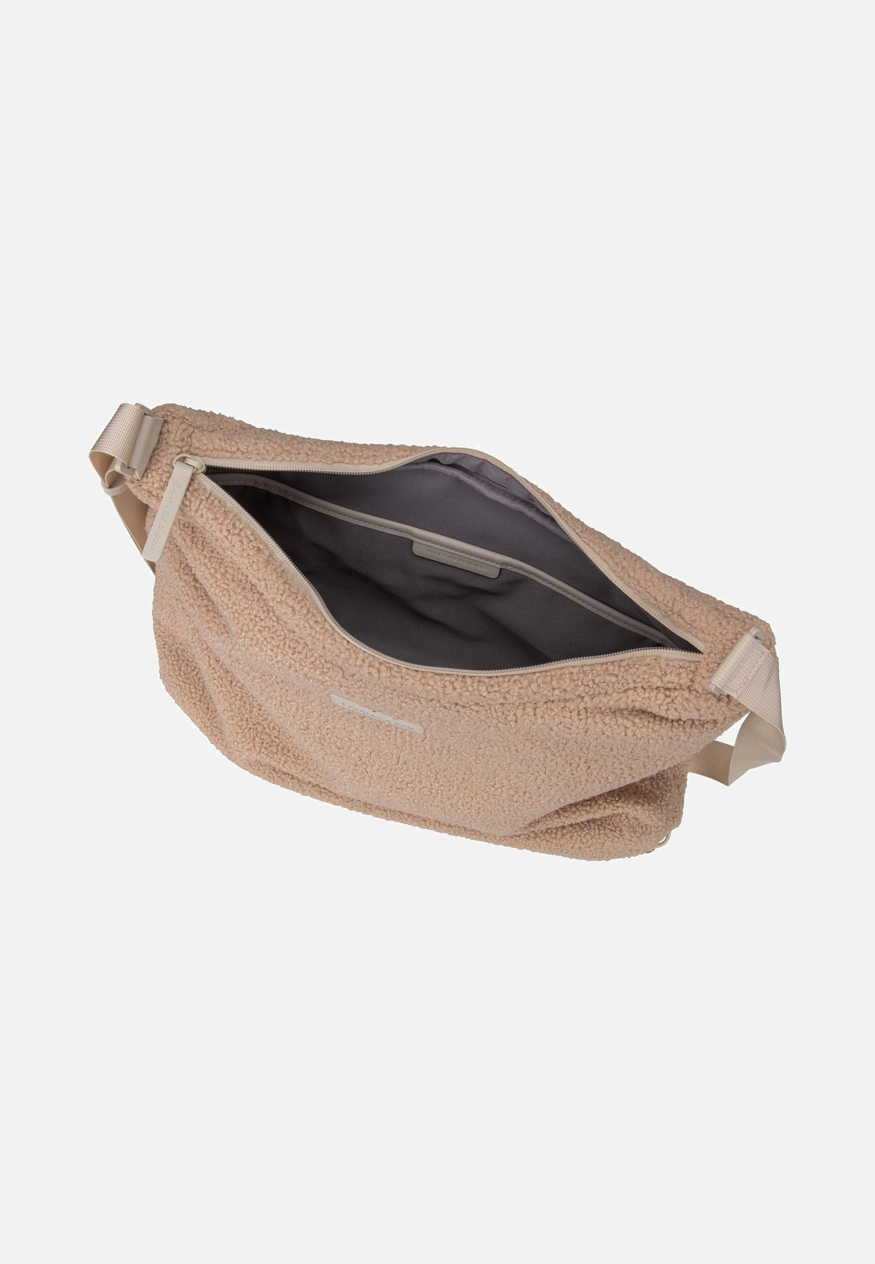 Skara Large Fleece Sandstone - Crossbody Bag - Image 3