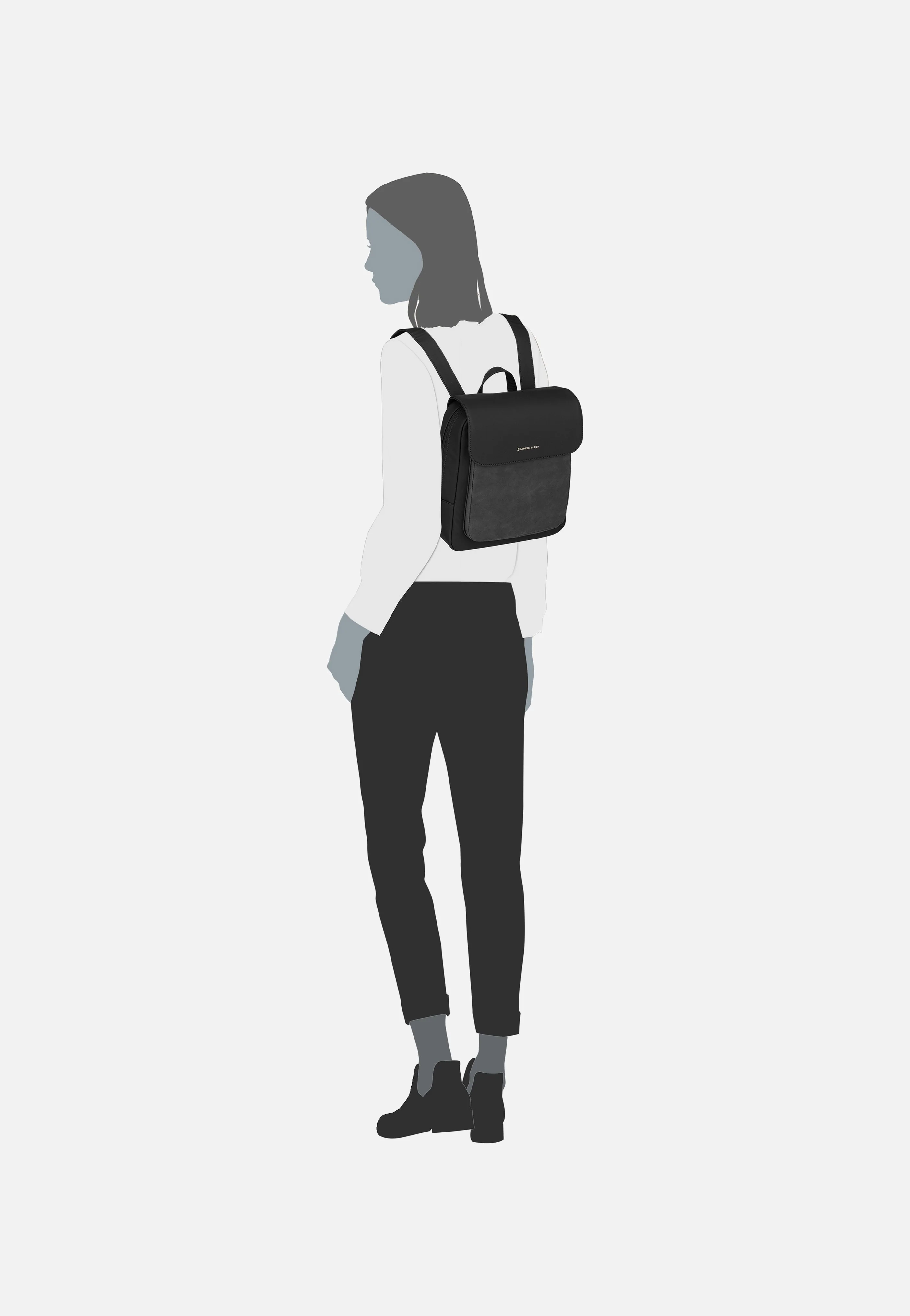 Tromso Small All Black - Rucksack - Image 6