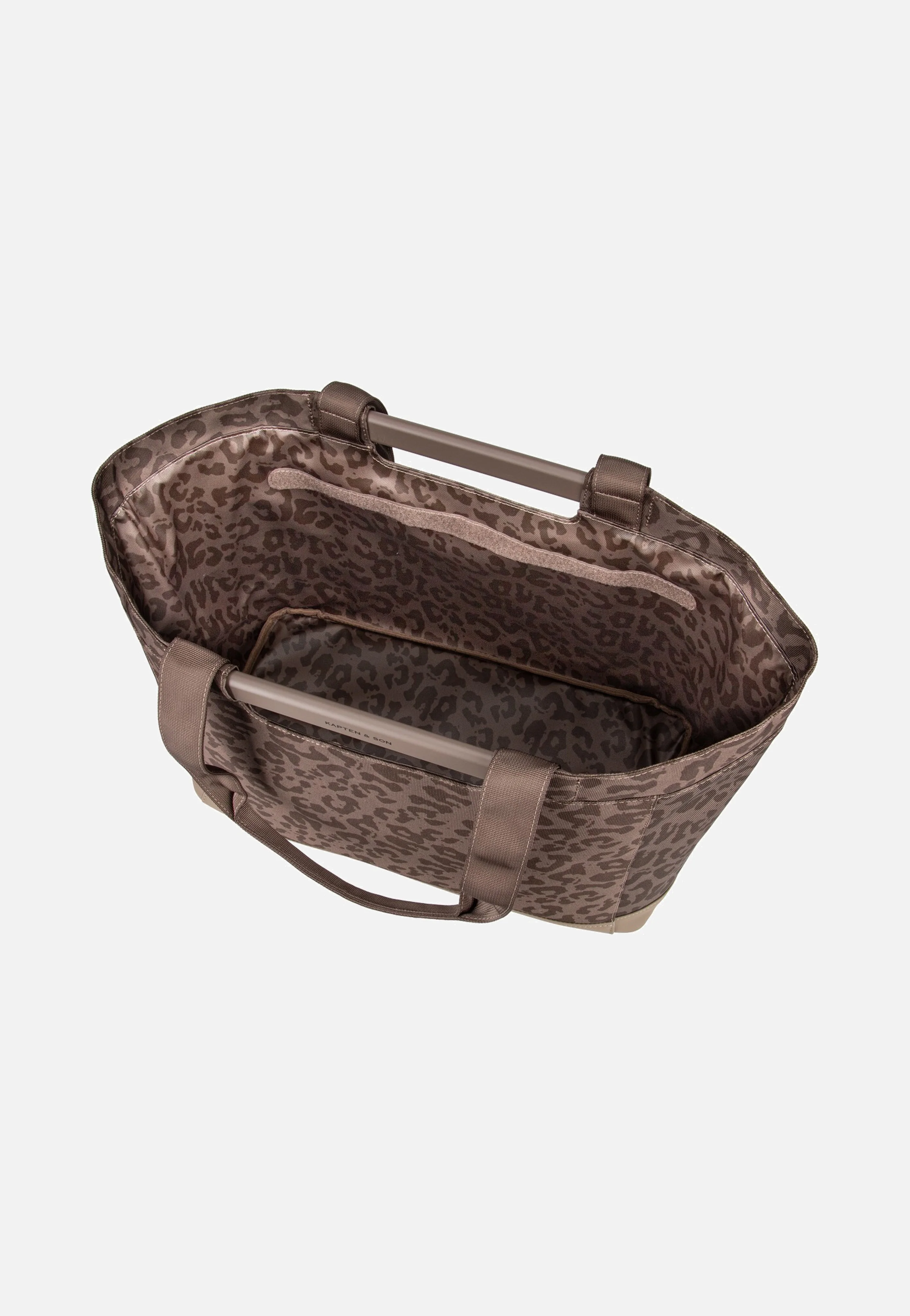 Vaasa Shopping Basket Leo dark brown - Einkaufskorb - Image 5