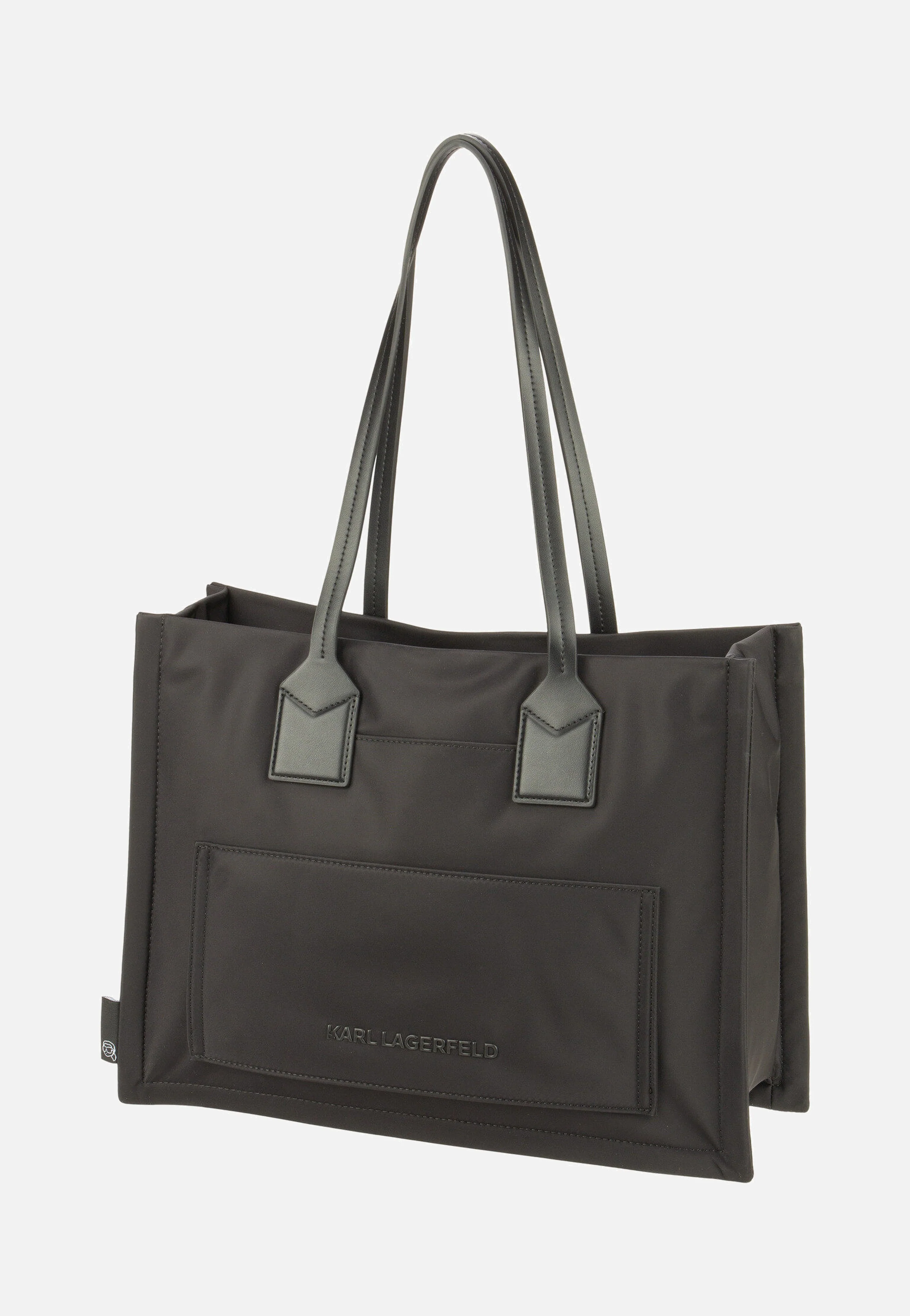 Ikon Nylon outl MD Square 30175 Black - Shopper - Image 2