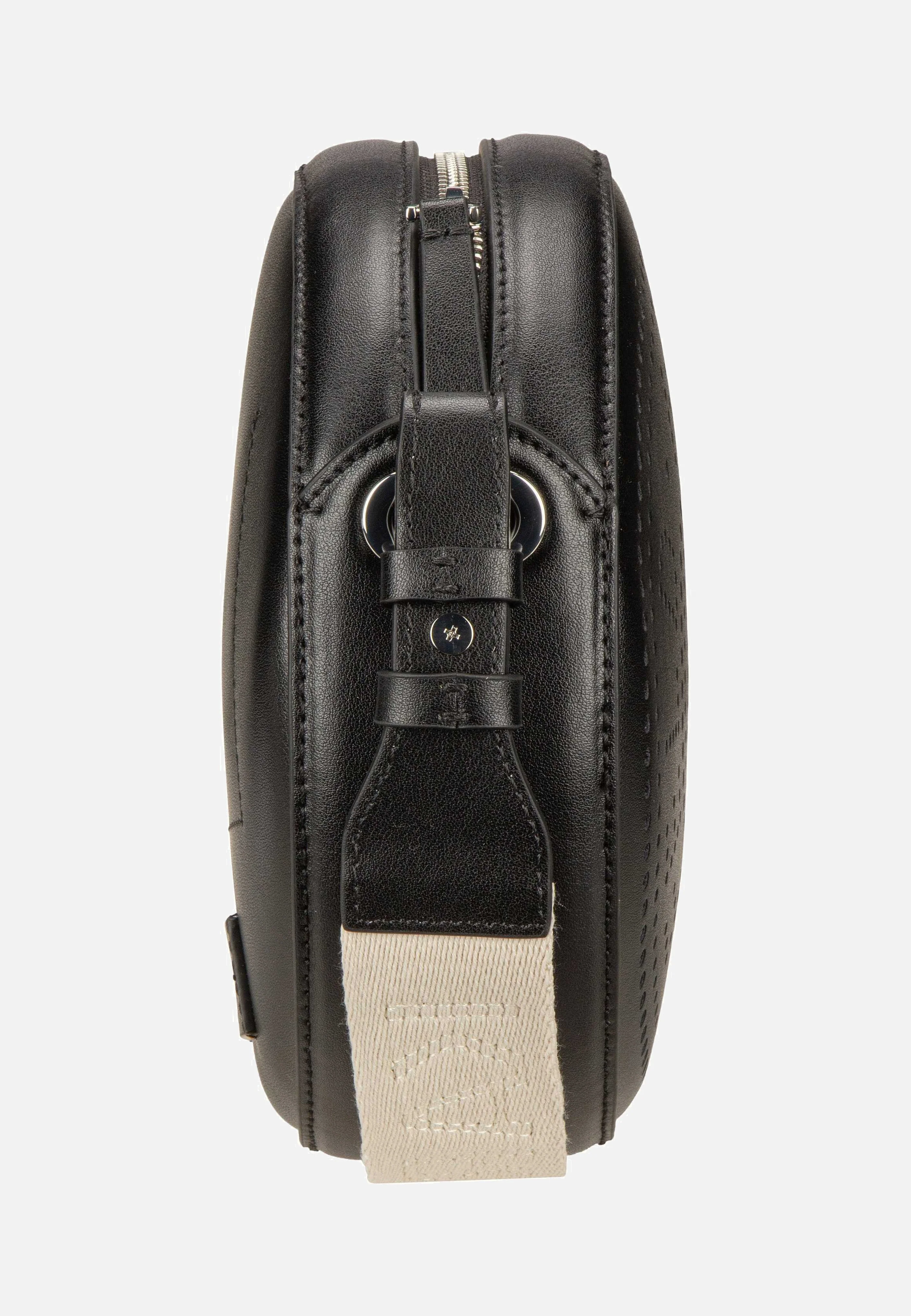 K/Circle Round CB Perforated Black - Crossbody Bag - Image 4