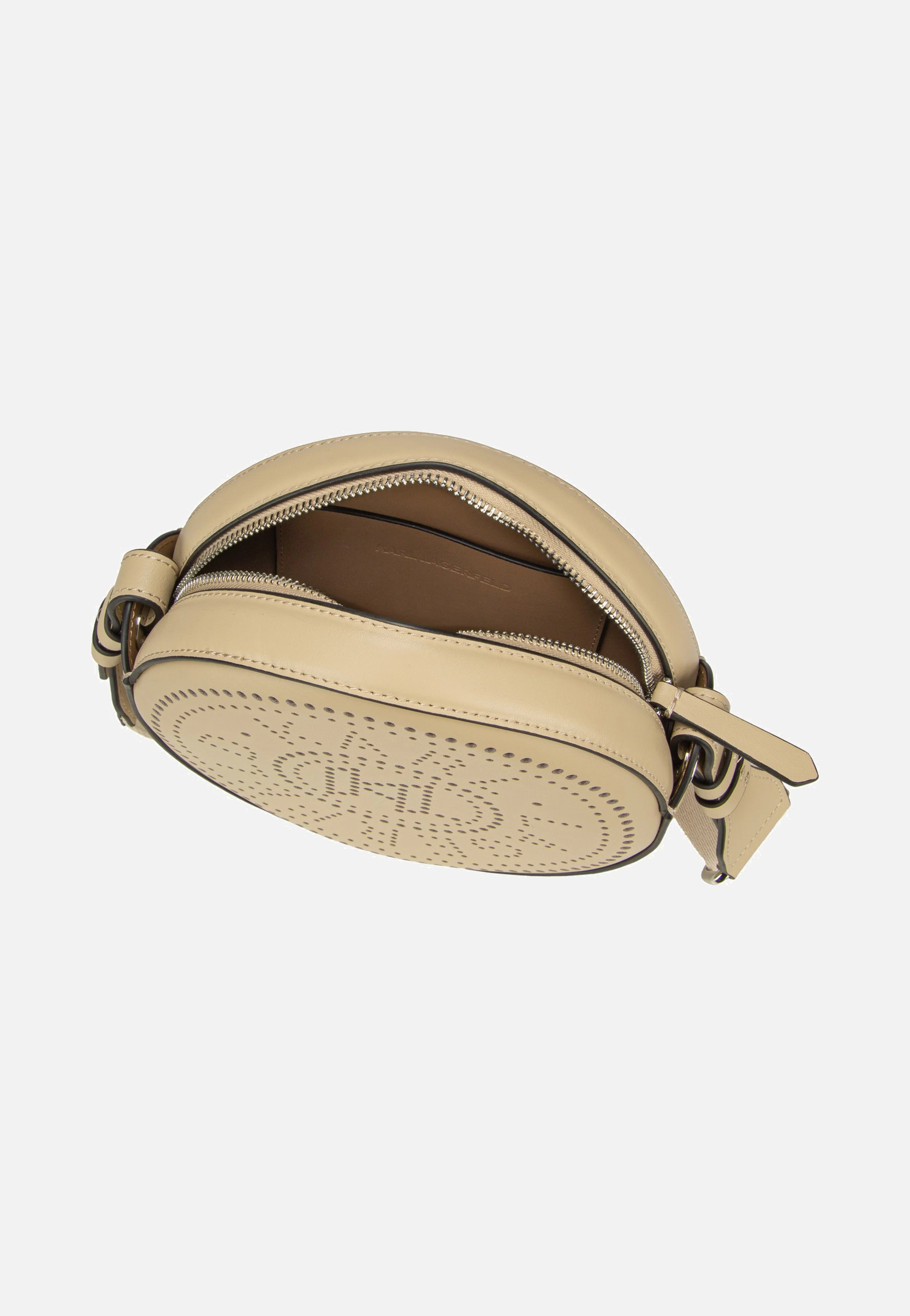 K/Circle Round CB Perforated Safari - Crossbody Bag - Image 3