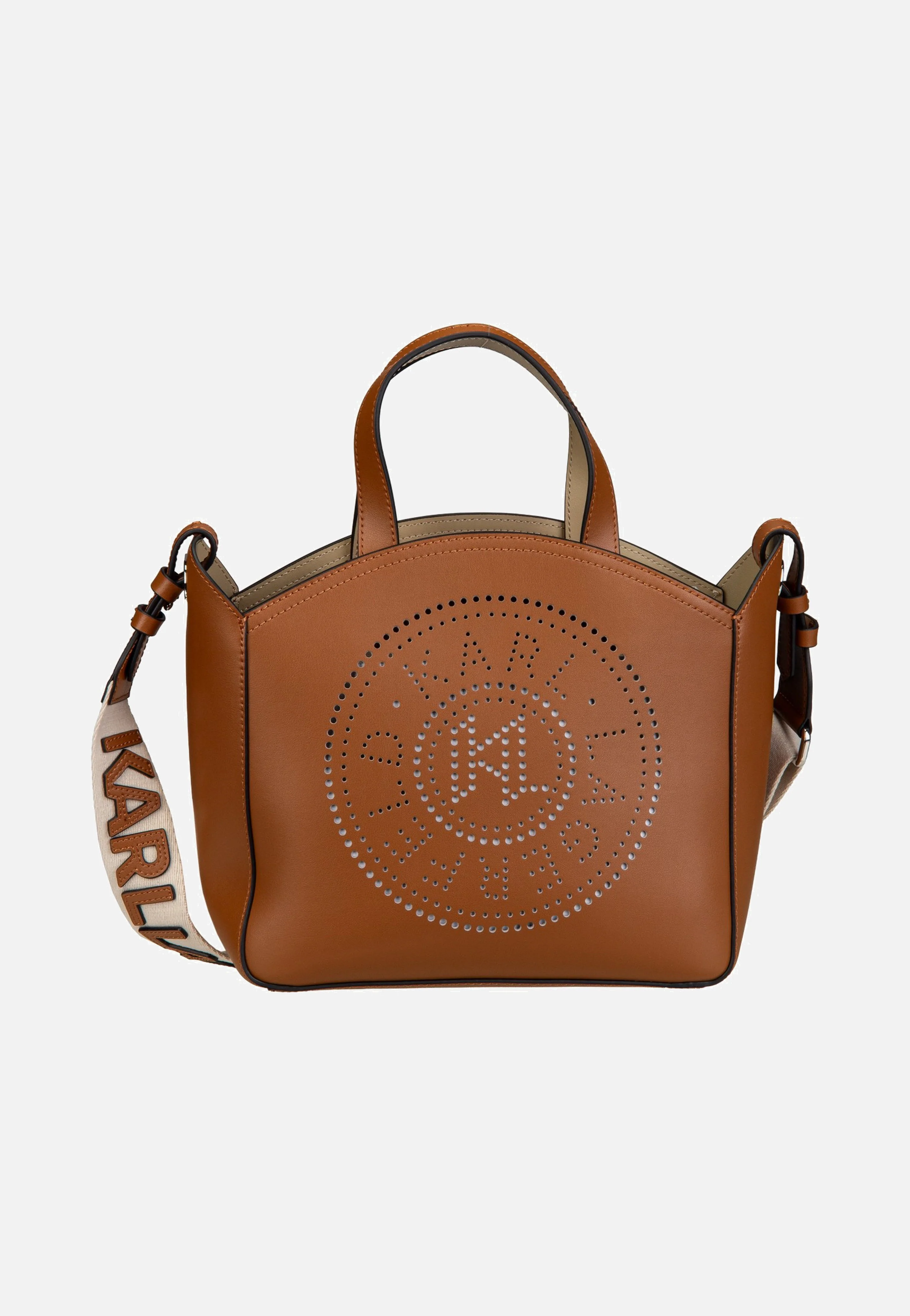 K/Circle SM Perforated 30058 Dark Tan - Tote Bag - Image 2