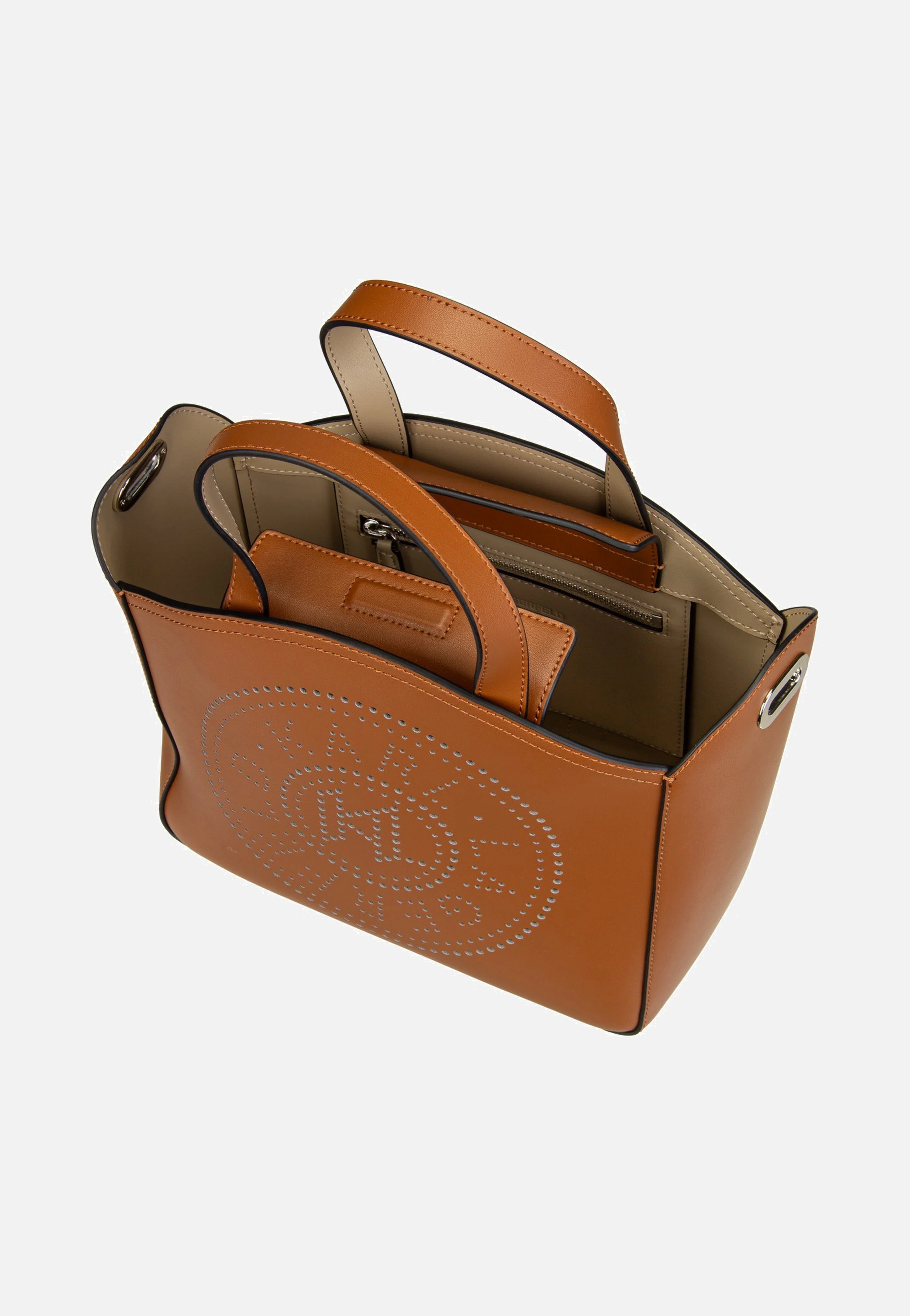 K/Circle SM Perforated 30058 Dark Tan - Tote Bag - Image 5