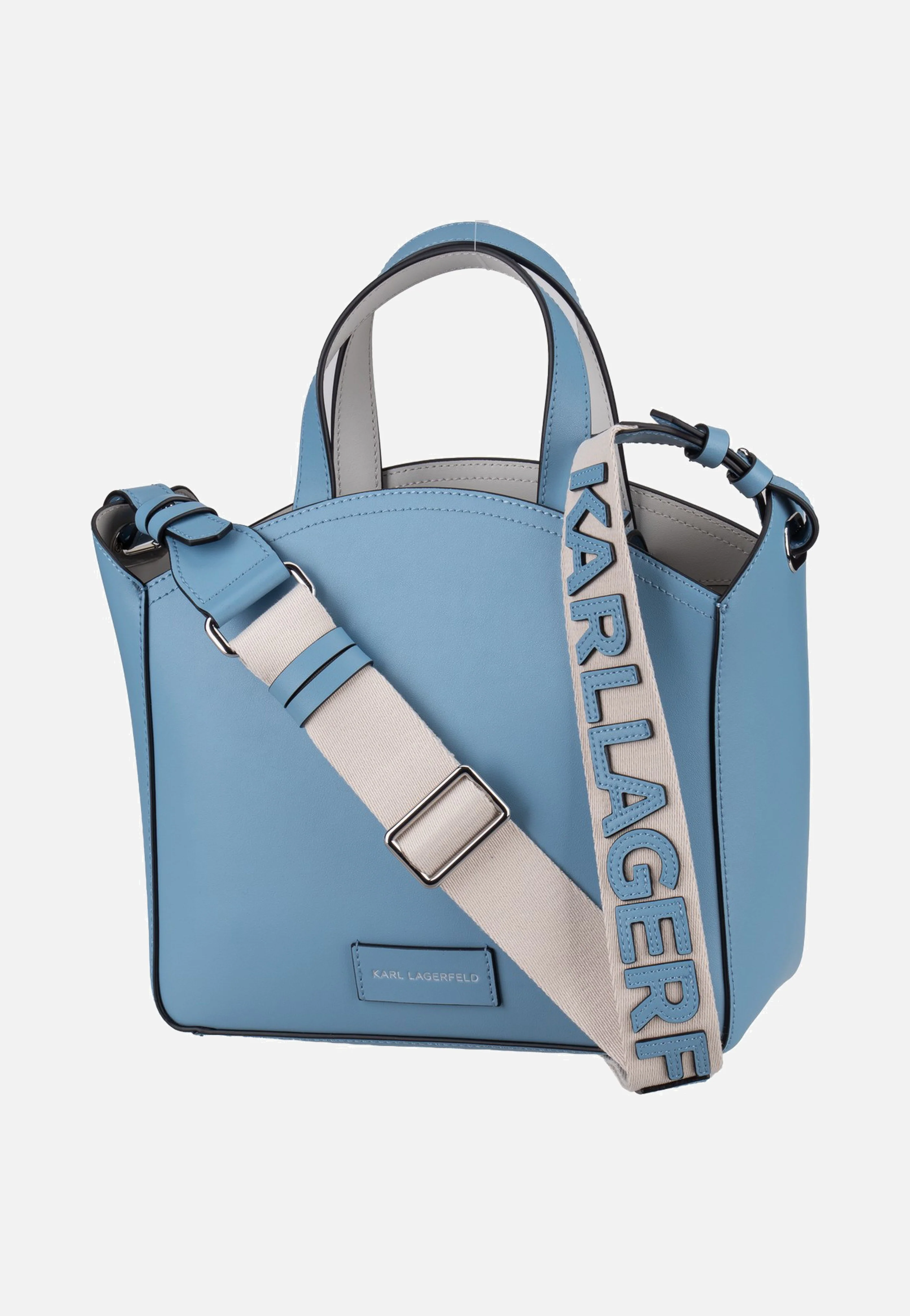 K/Circle SM Perforated Blue Bloom - Tote Bag - Image 3