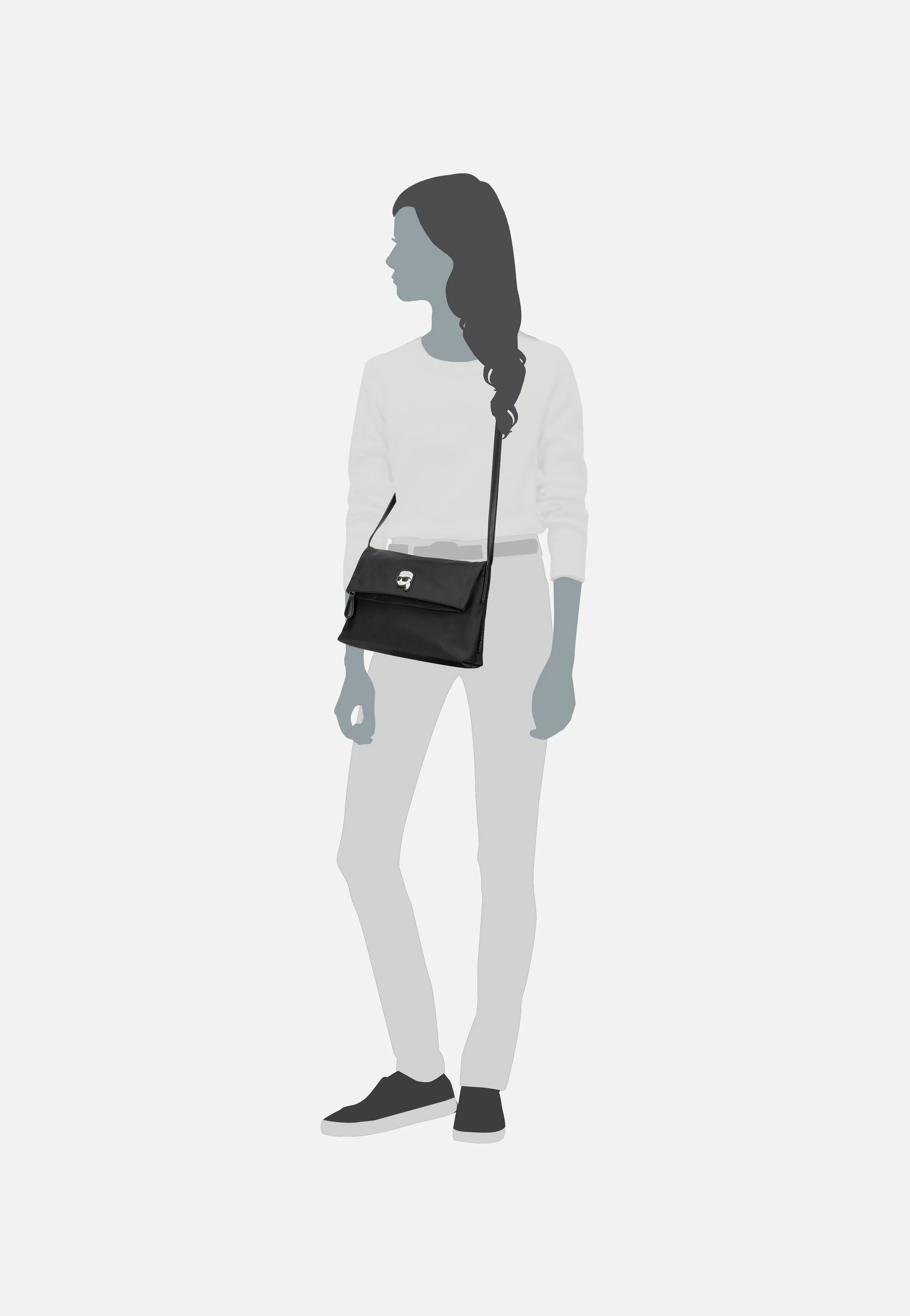 K/Ikonik 2.0 Nylon Fold CB Black - Beuteltasche - Image 7
