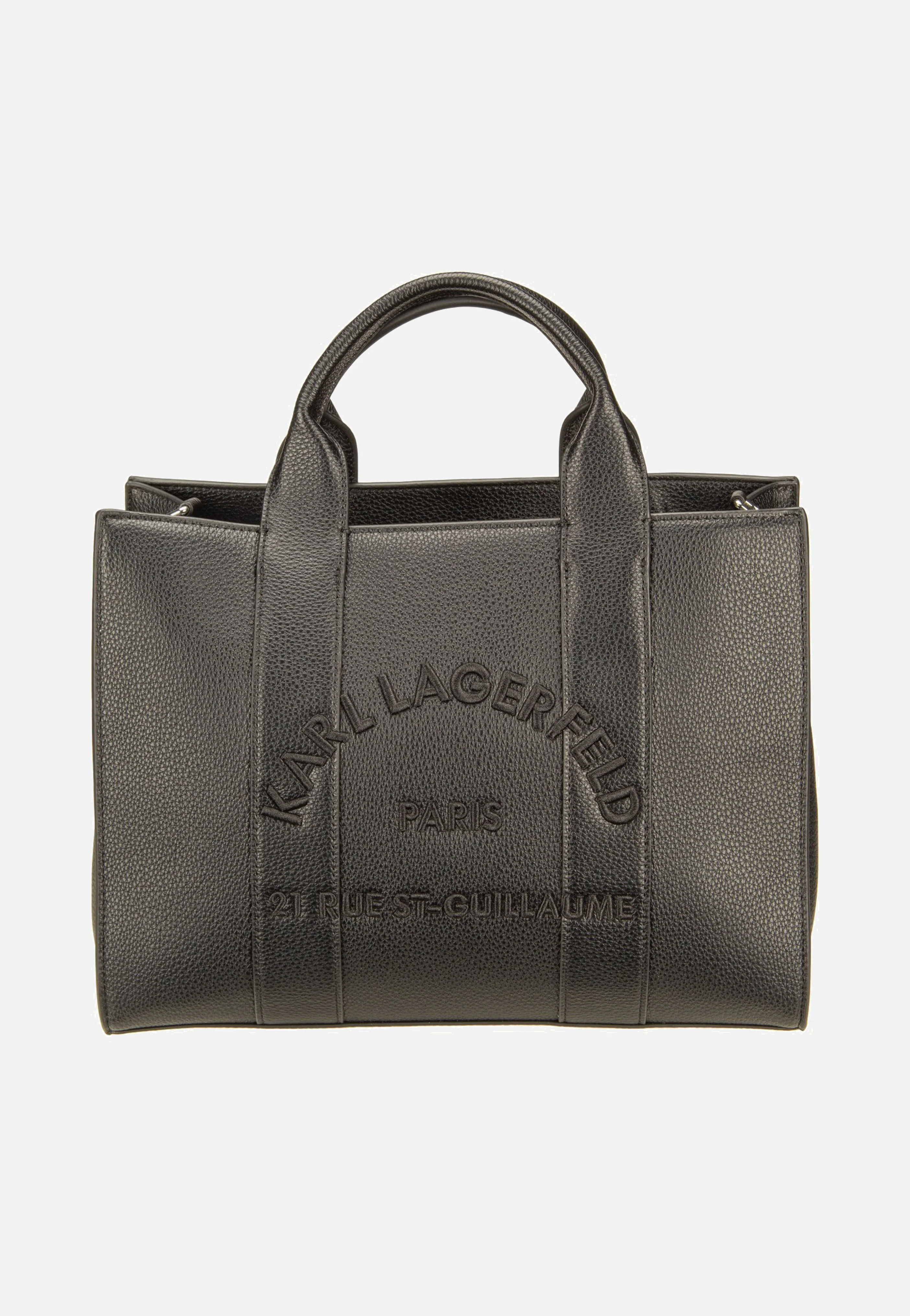 K/RSG MD Square Tote Peb Emb Black - Tote Bag - Image 2
