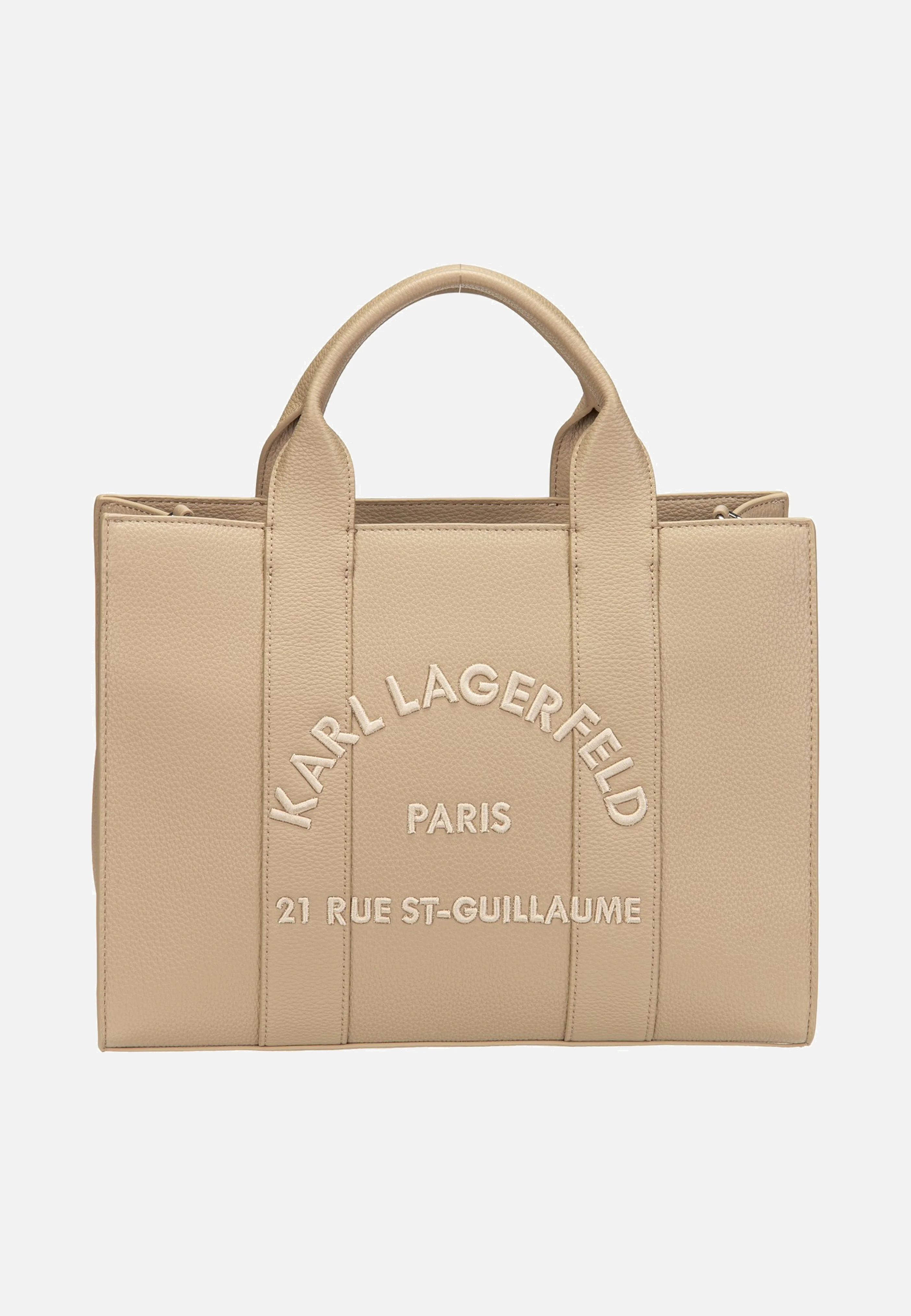 K/RSG MD Square Tote Peb Emb Nougat - Tote Bag - Image 2