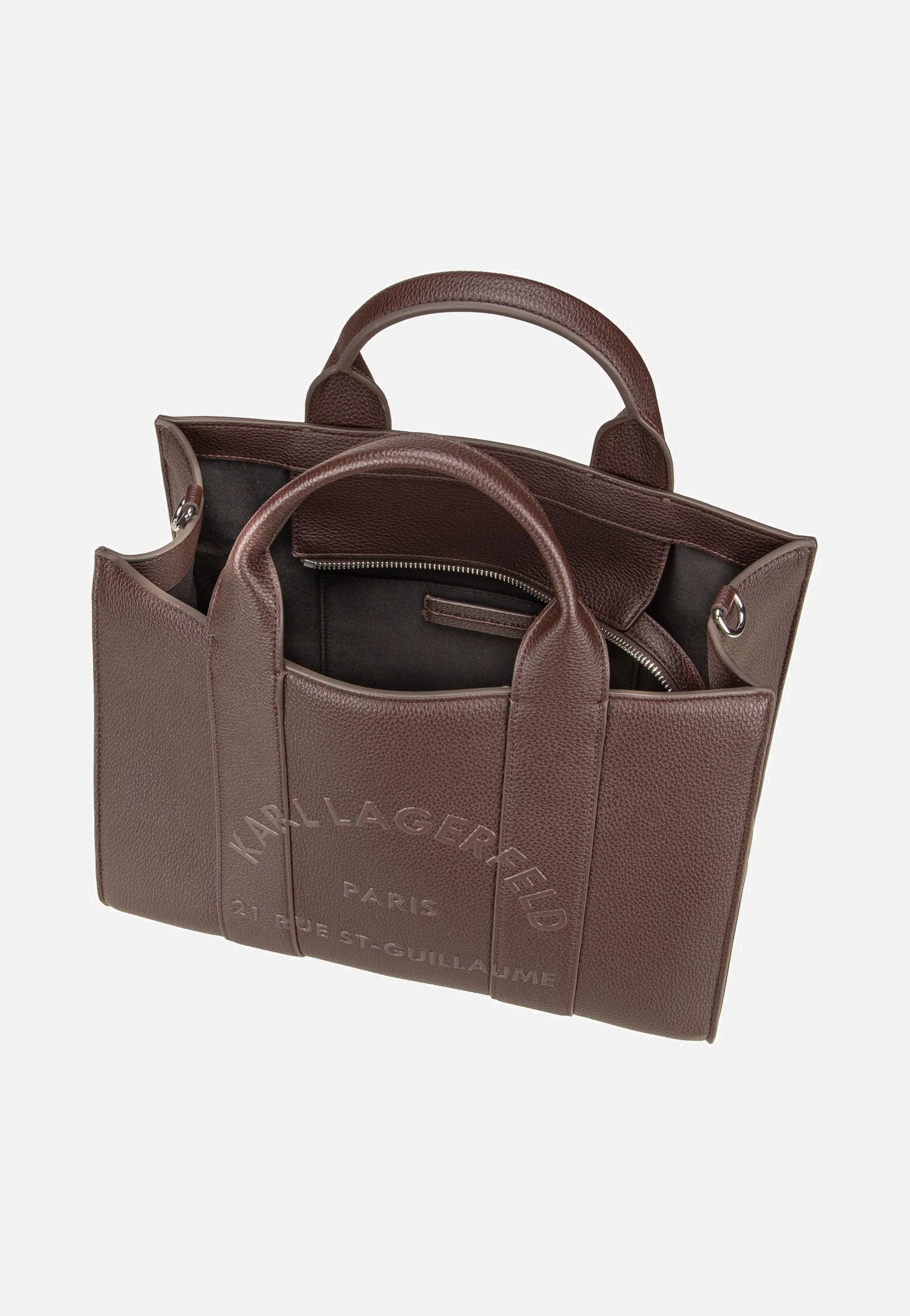 K/RSG Pebble Square Med Tote Tobacco - Tote Bag - Image 3