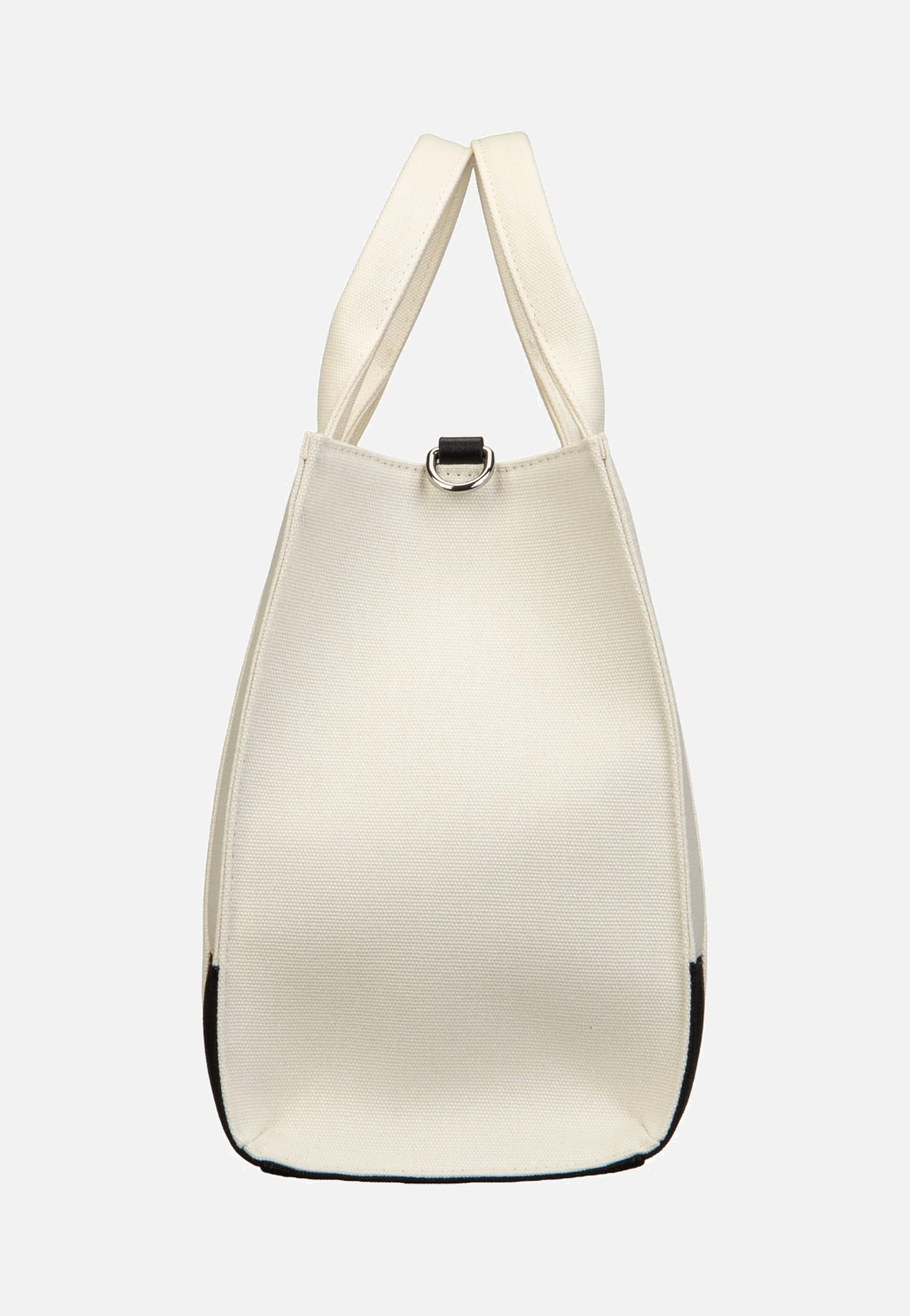 K/RSG Square MD Col. Block 50025 Cannoli White/Black - Tote Bag - Image 4