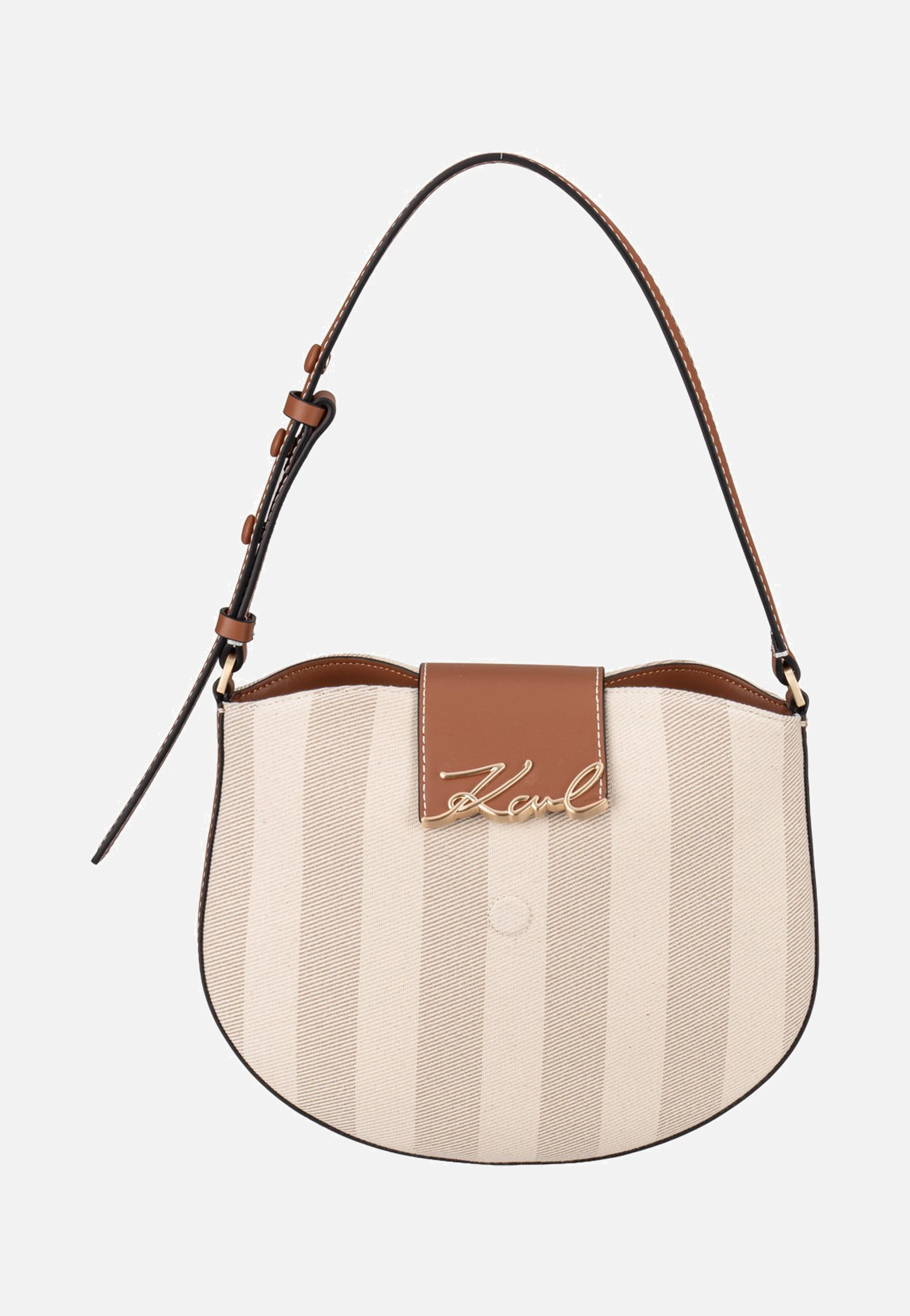K/Signature Flap SHB Herr Natural Canvas Tan - UmhÀngetasche - Image 2