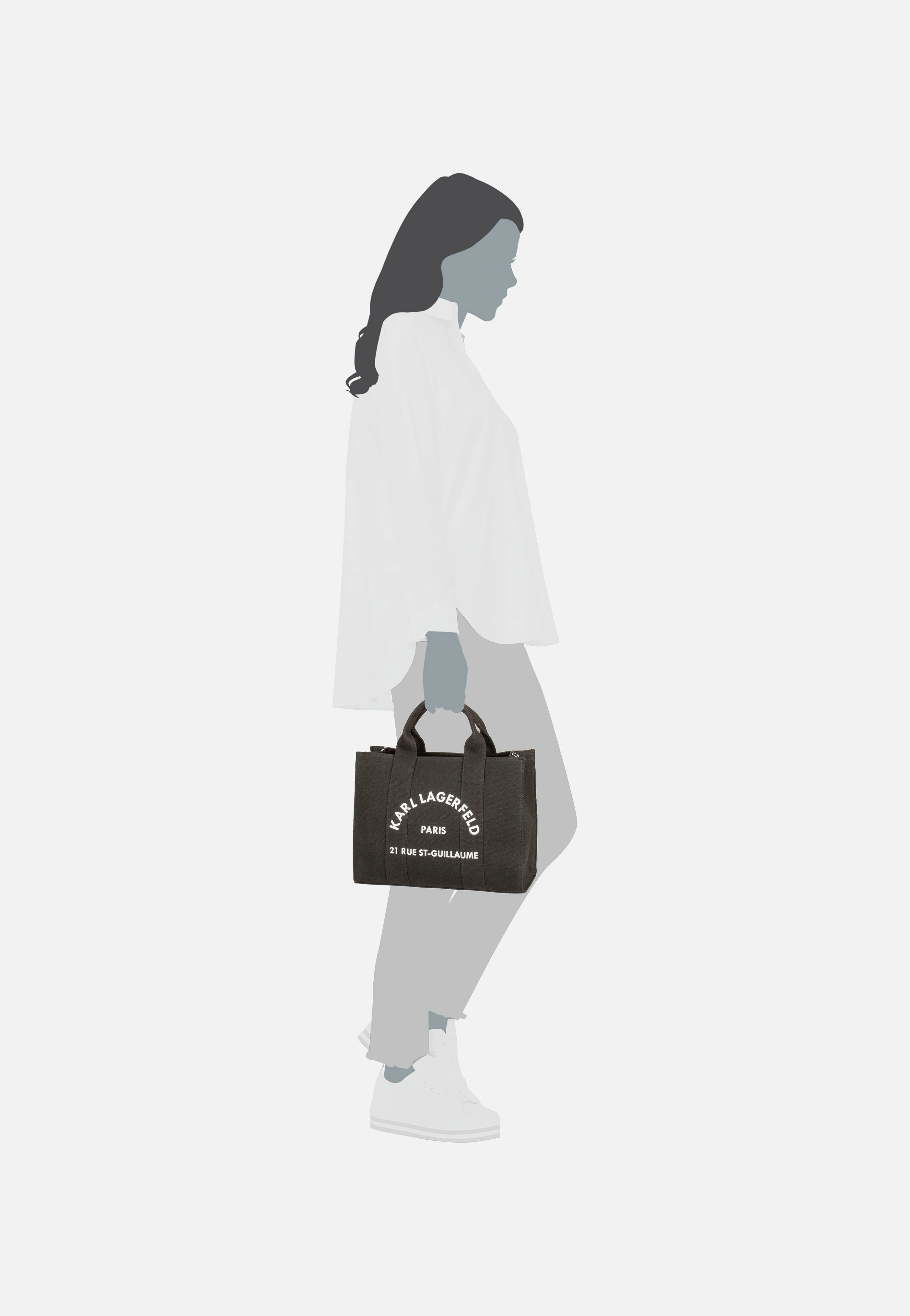 RSG Square MD Tote Black - Tote Bag - Image 6
