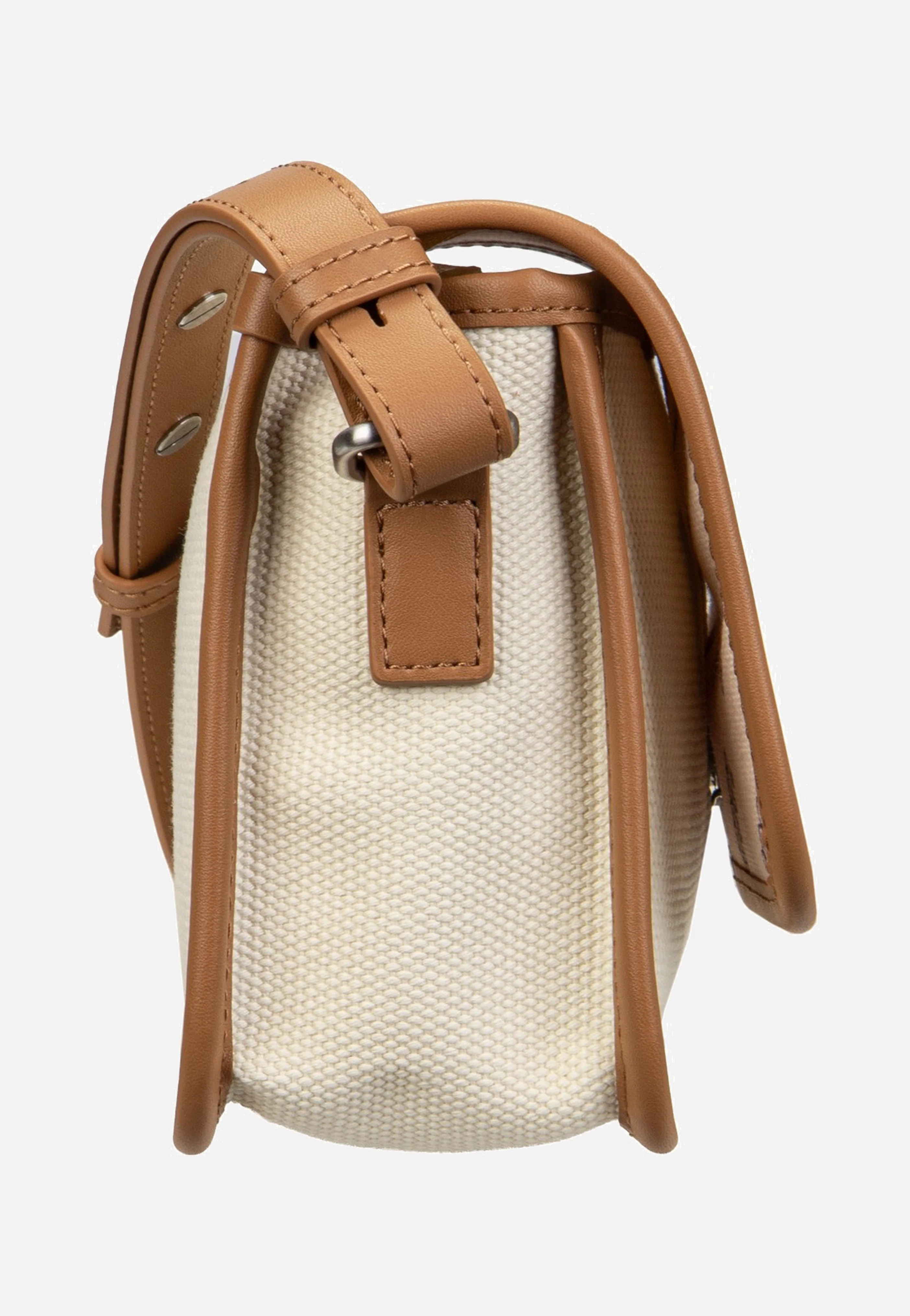 Heritage Canvas Crossover Natural Tan - Crossbody Bag - Image 4