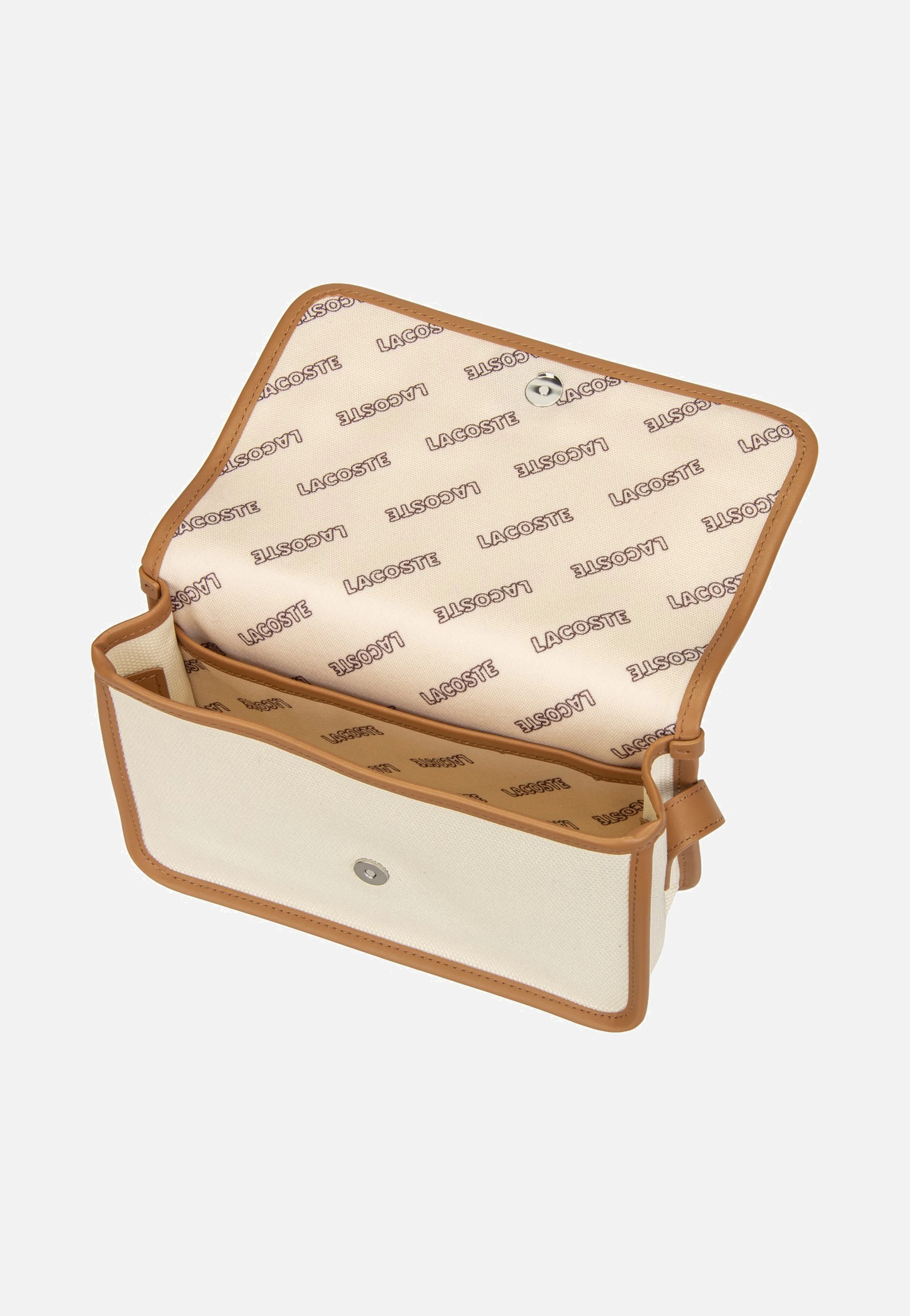 Heritage Canvas Crossover Natural Tan - Crossbody Bag - Image 5