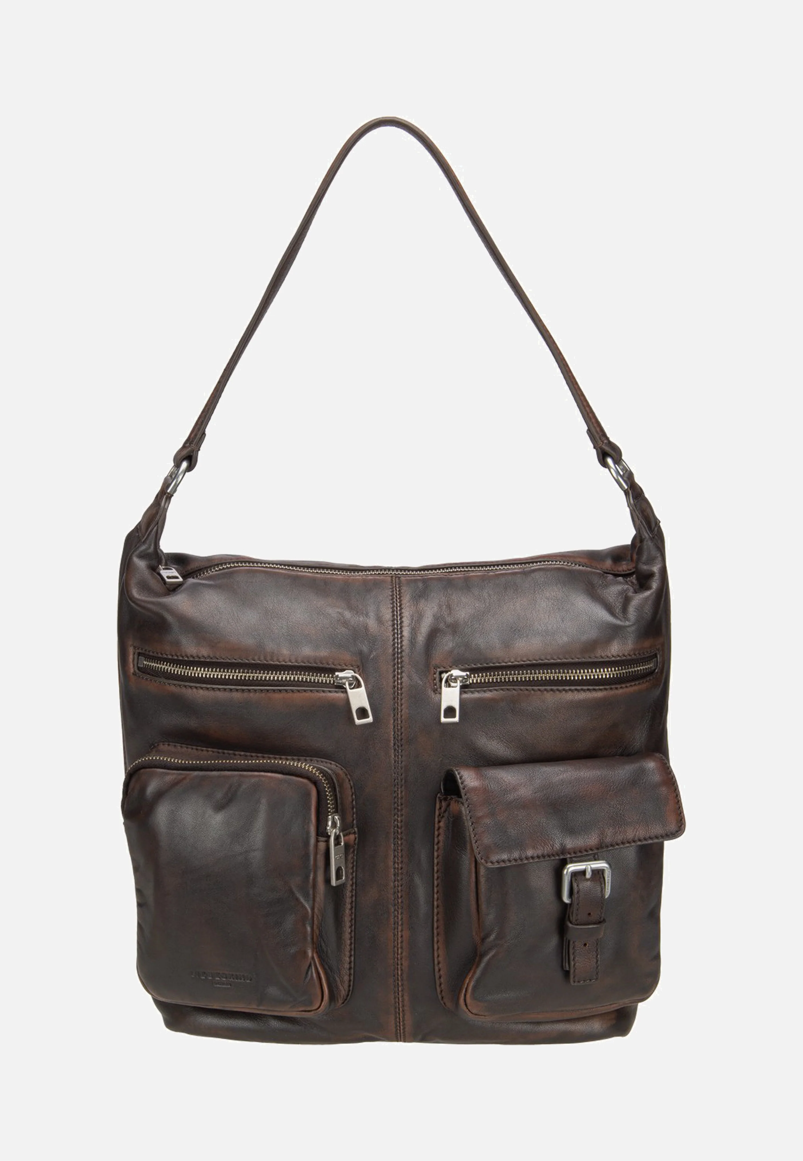 Andrea Hobo M Lamb Snowcem Roasted Coconut - Hobo Bag - Image 2