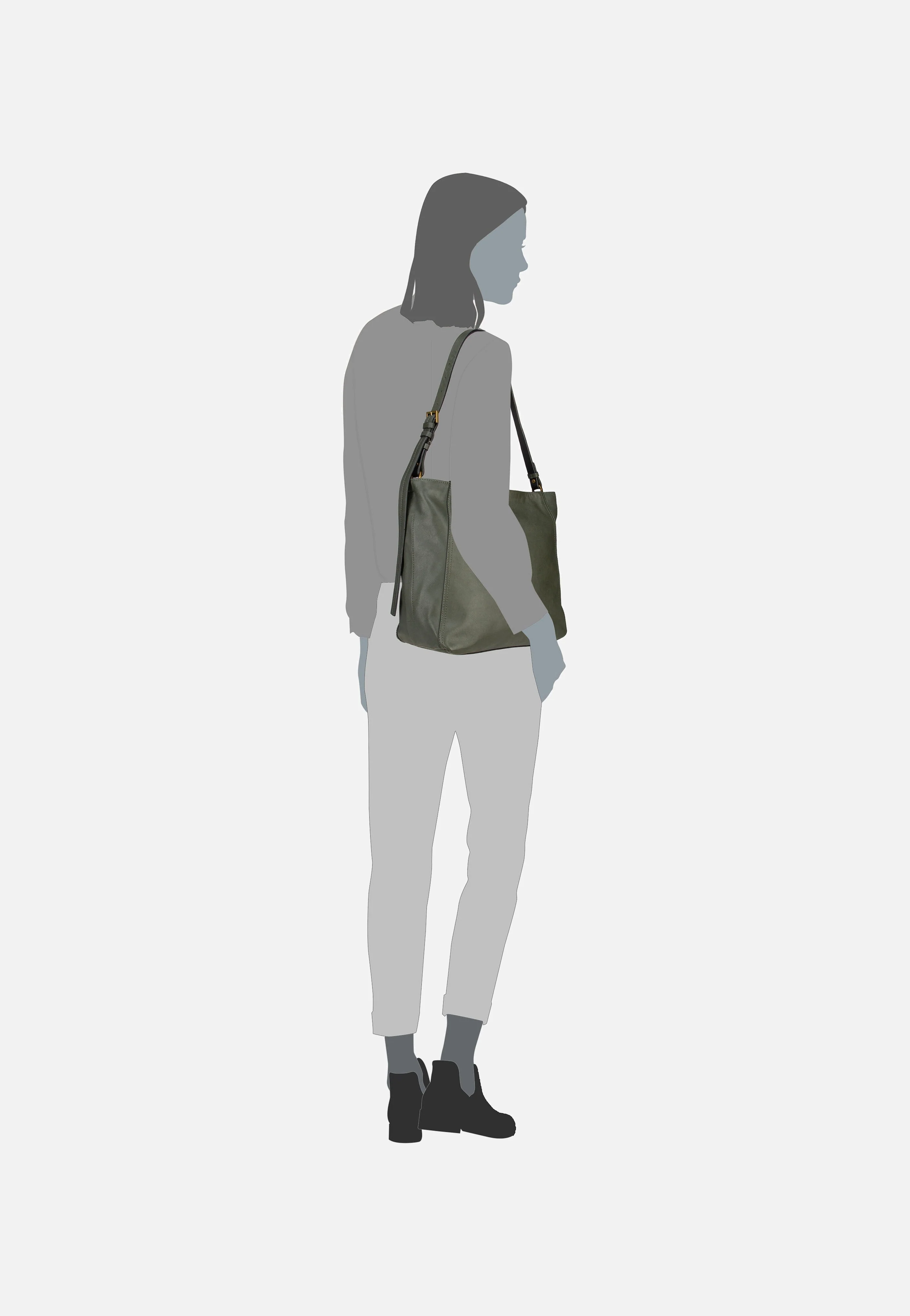 Chudy 2152102 Cypress Green - Hobo Bag - Image 6