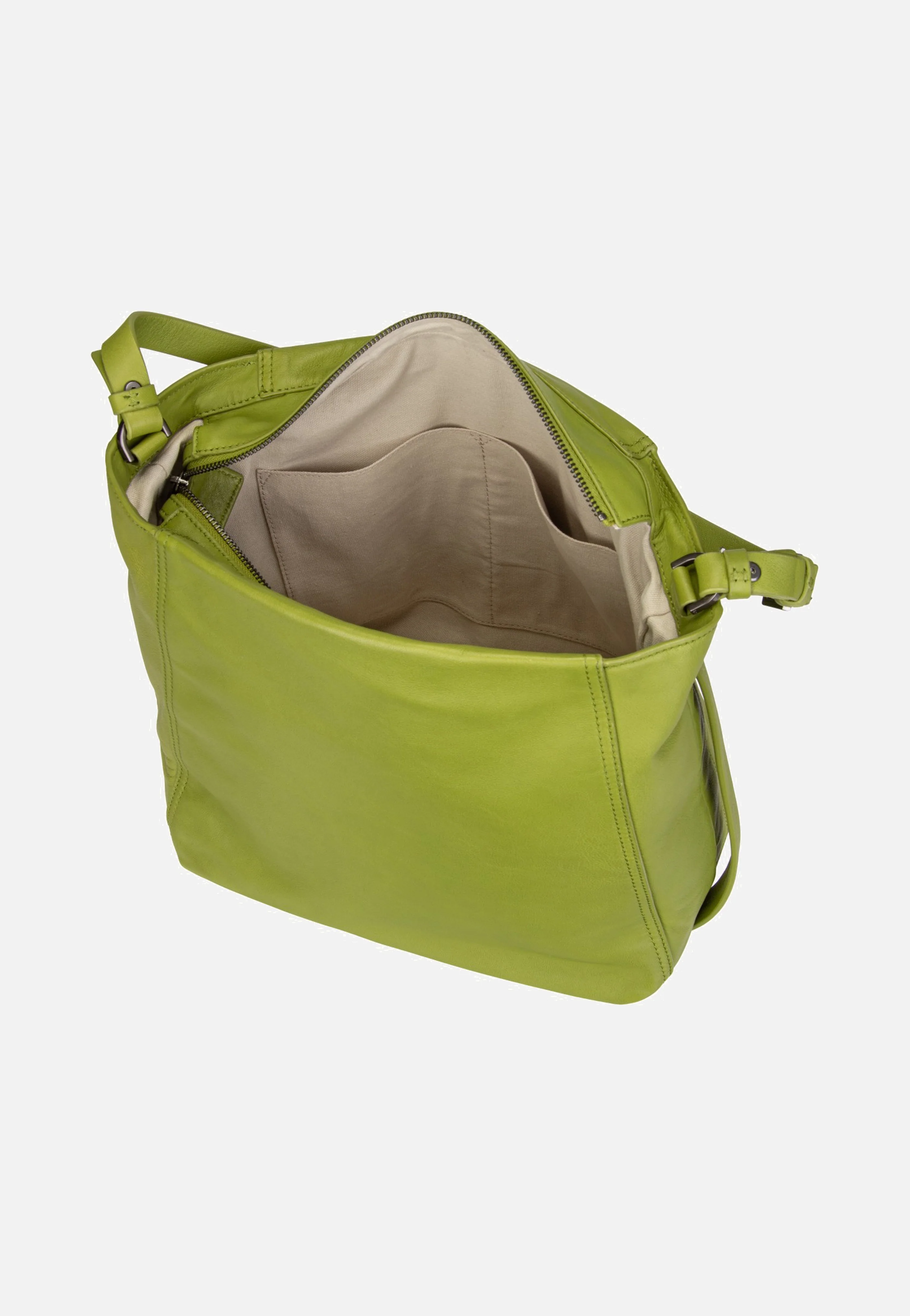 Chudy Hobo M Sheep Natural Fresh Green - Hobo Bag - Image 5