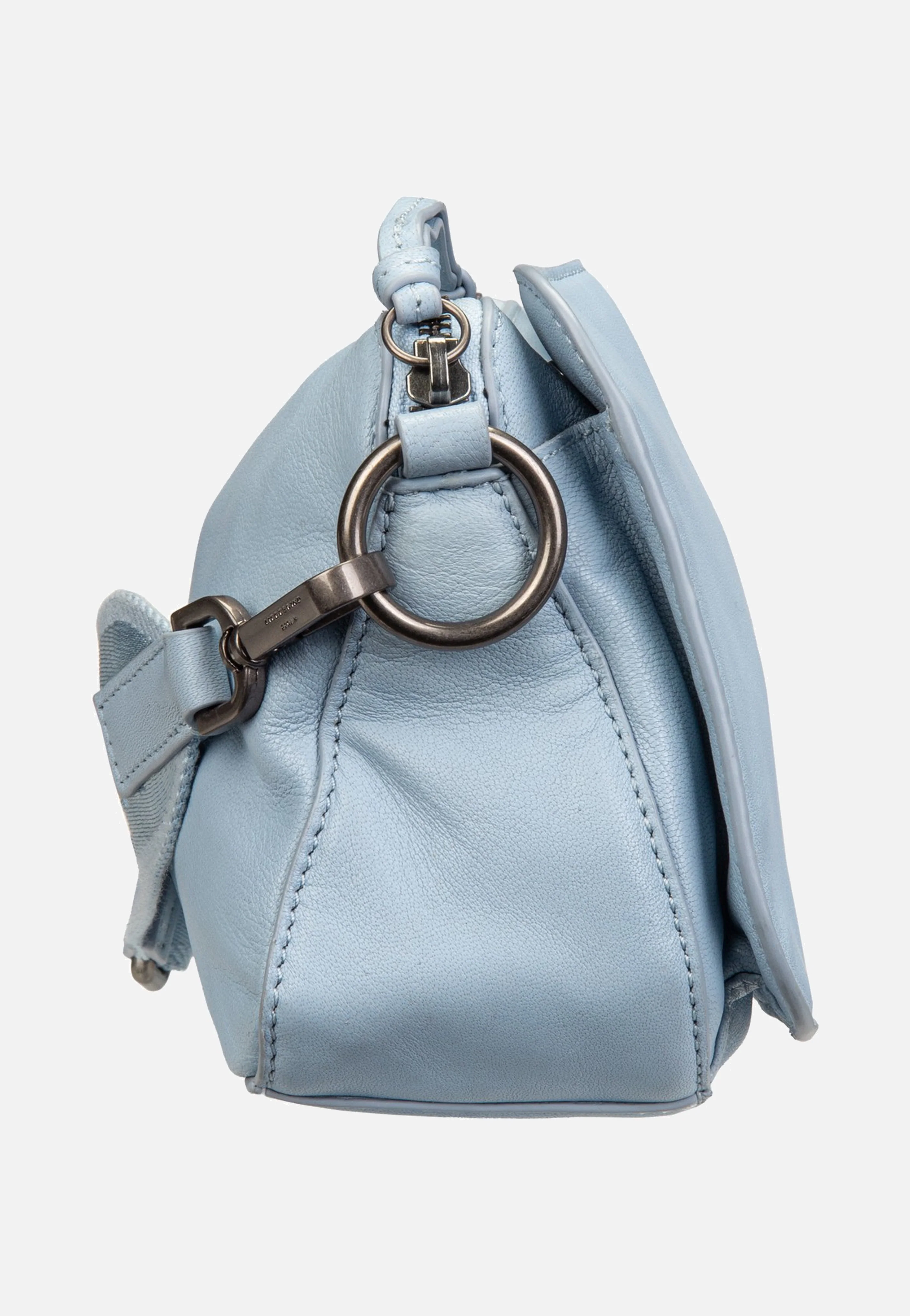 Clarice Crossbody M Sheep Natural Blue Denim - Crossbody Bag - Image 4