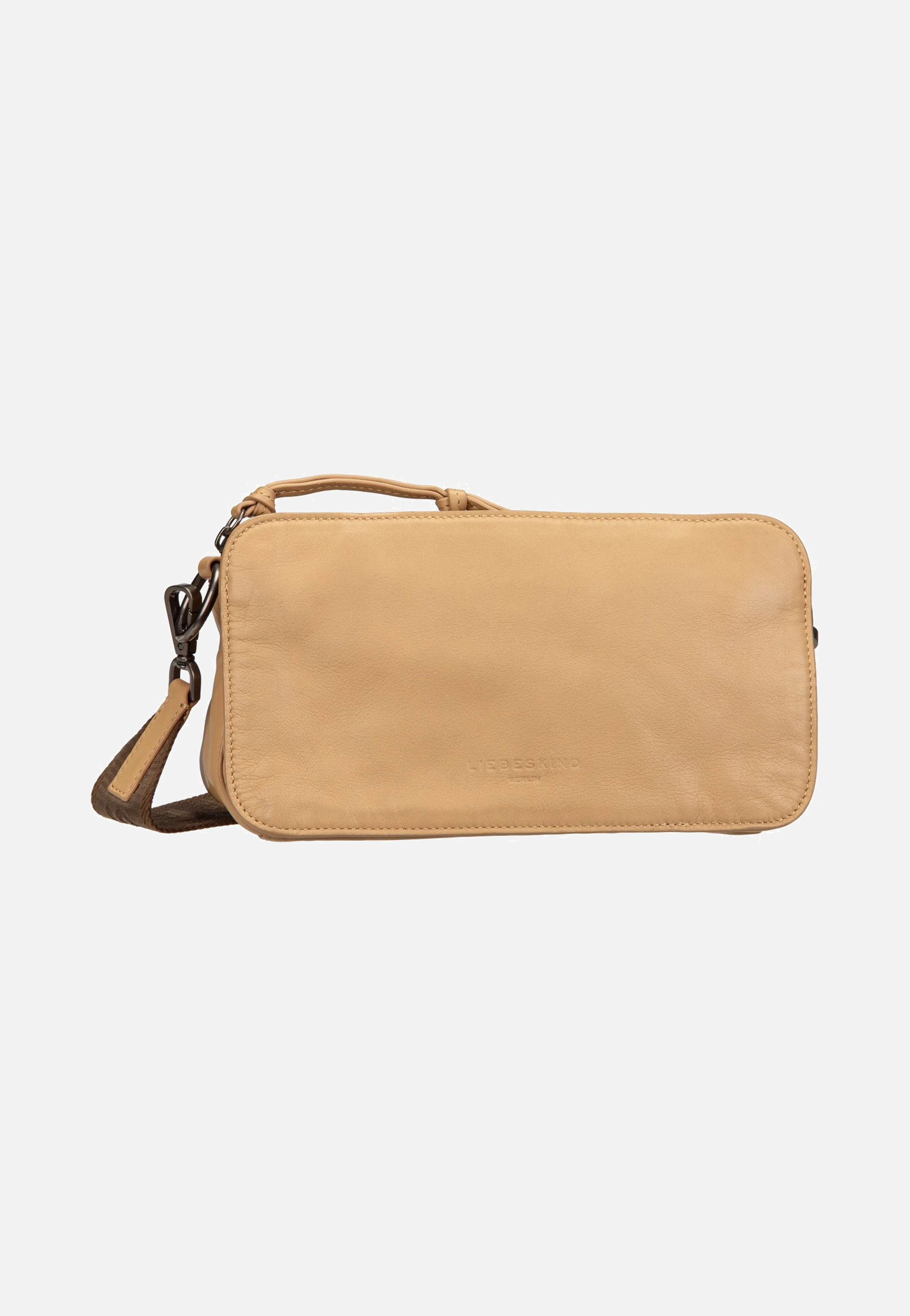 Clarice Crossbody M Sheep Natural Light Tan - Crossbody Bag - Image 3