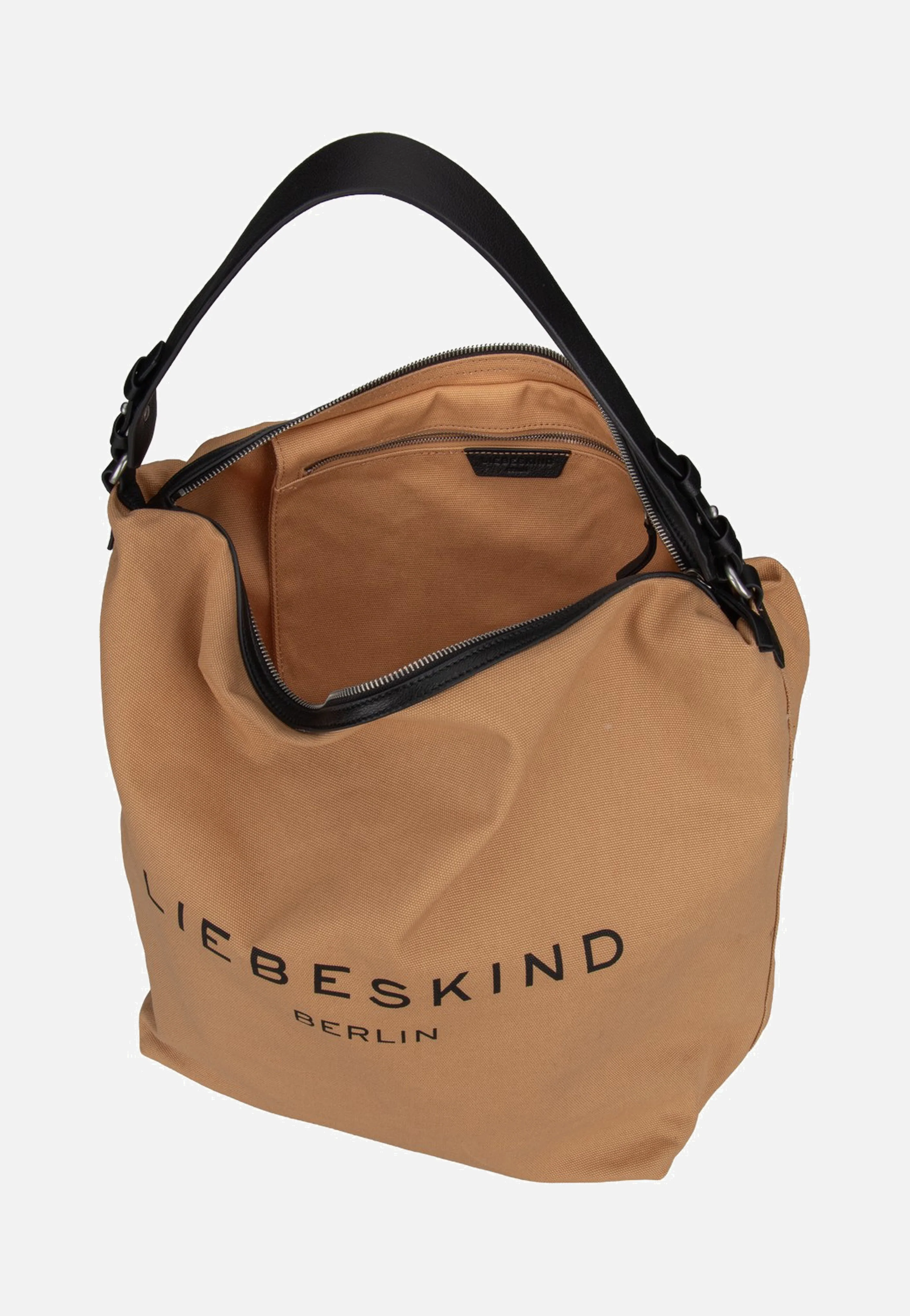 Clea Hobo L Canvas Light Tan - Hobo Bag - Image 5