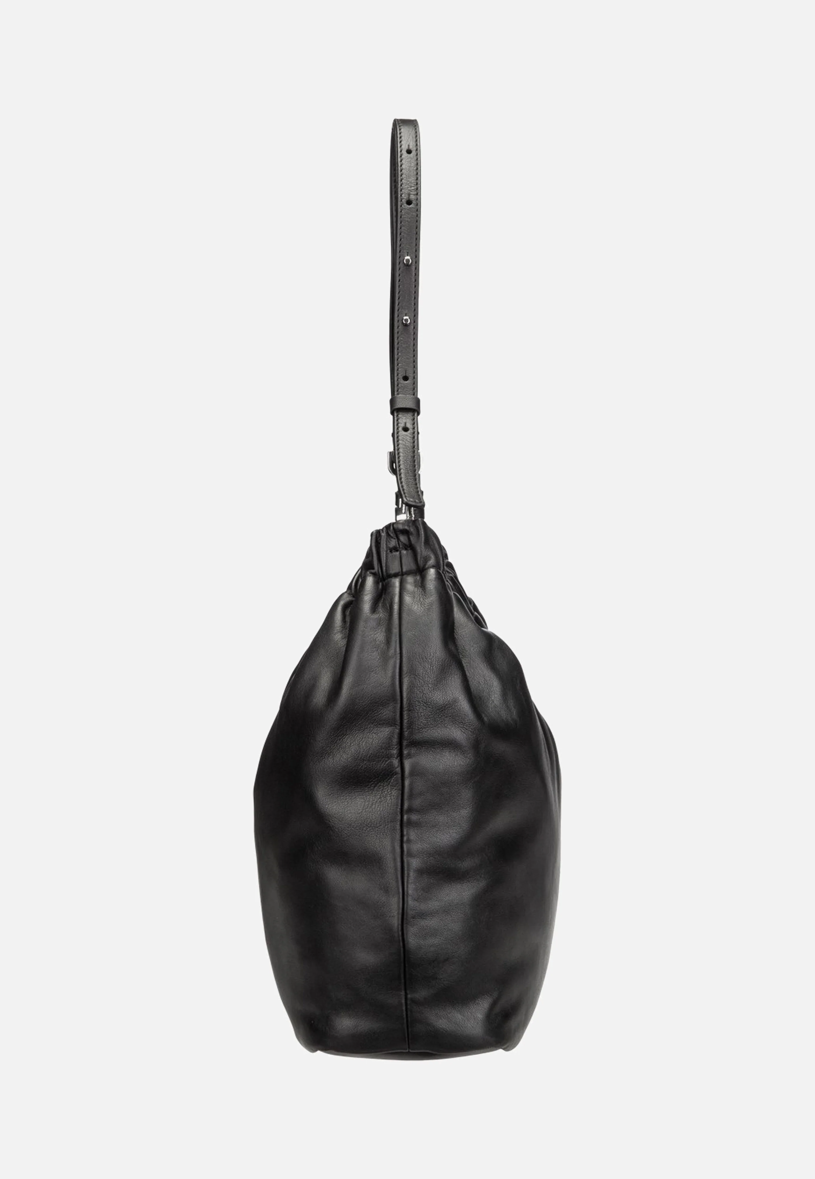 Cloud II Hobo M Sheep Natural Black - Hobo Bag - Image 4