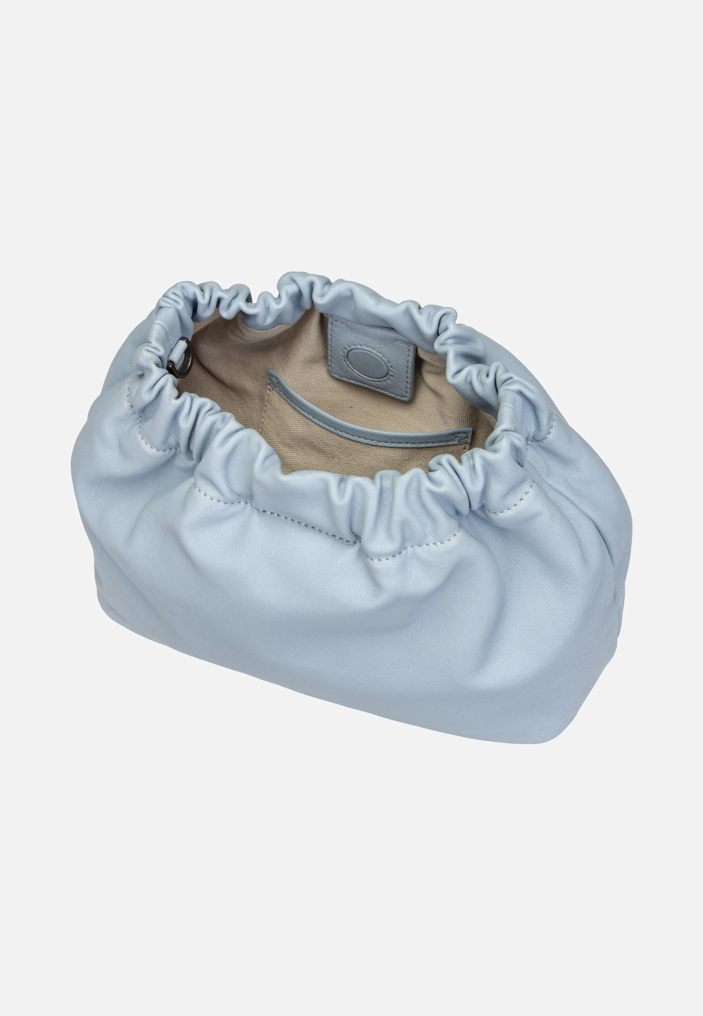 Cloud II Hobo S Sheep Natural Blue Denim - Hobo Bag - Image 5