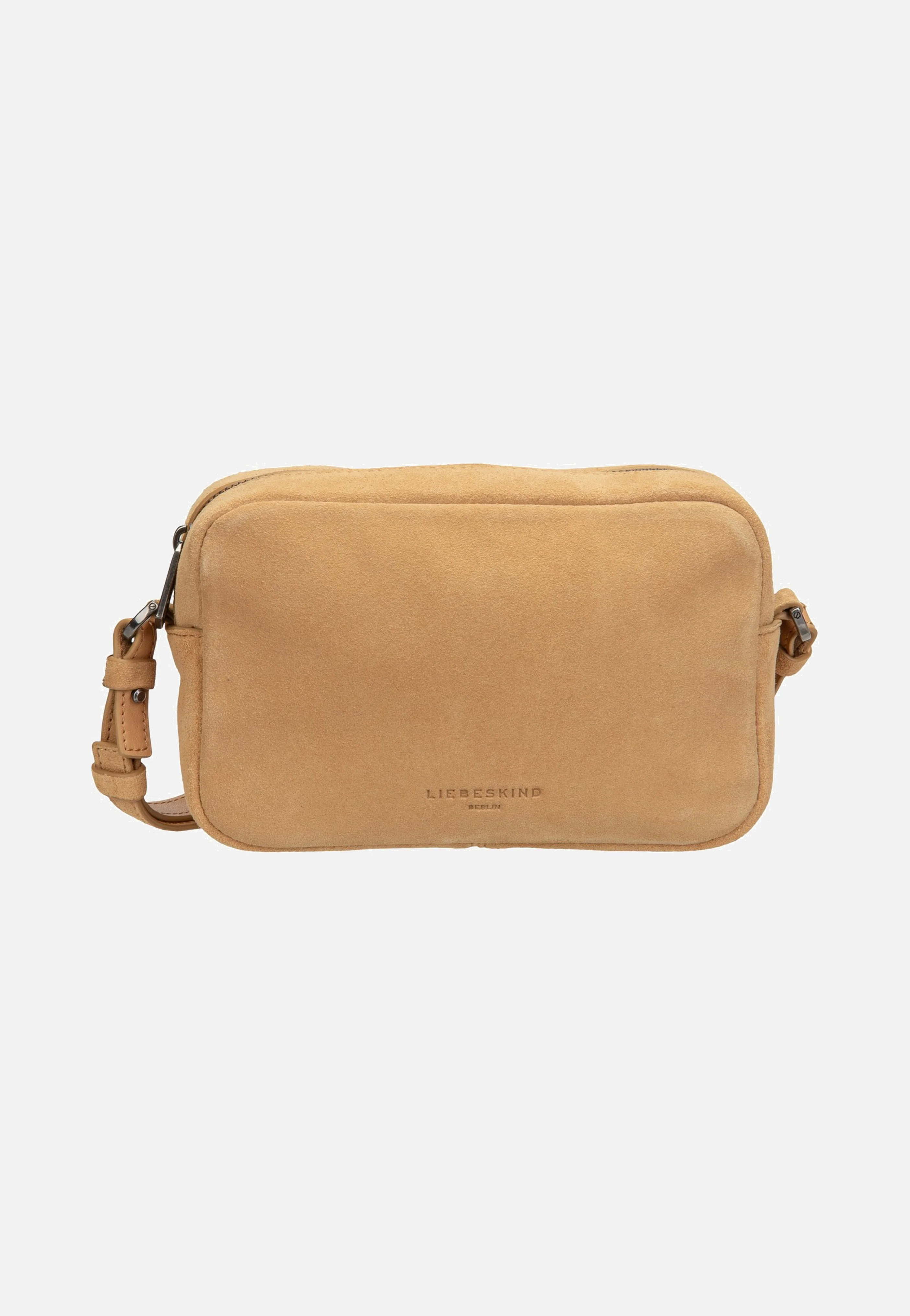 Ella Crossbody S Hydro Suede Light Tan Suede - Crossbody Bag - Image 2