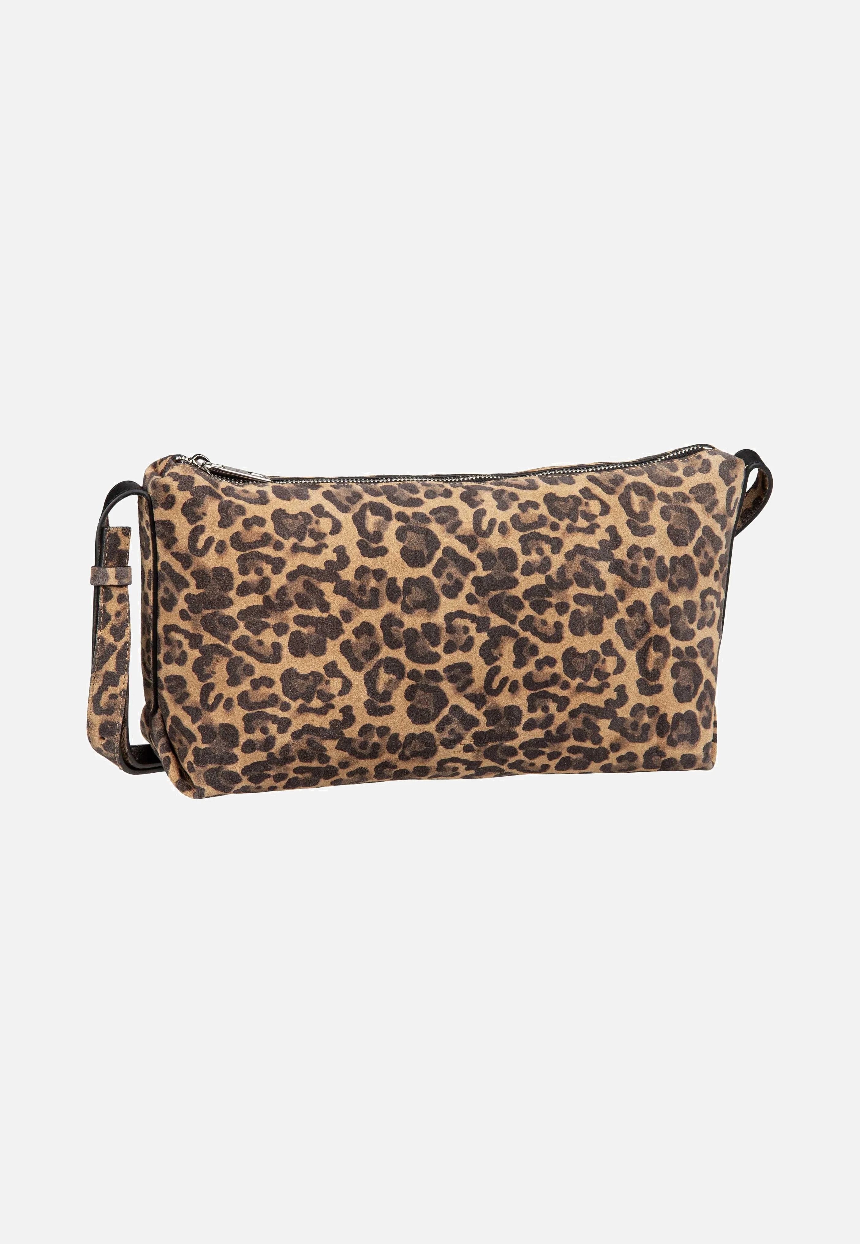 Elvira CB M Leo Suede Beige - Crossbody Bag