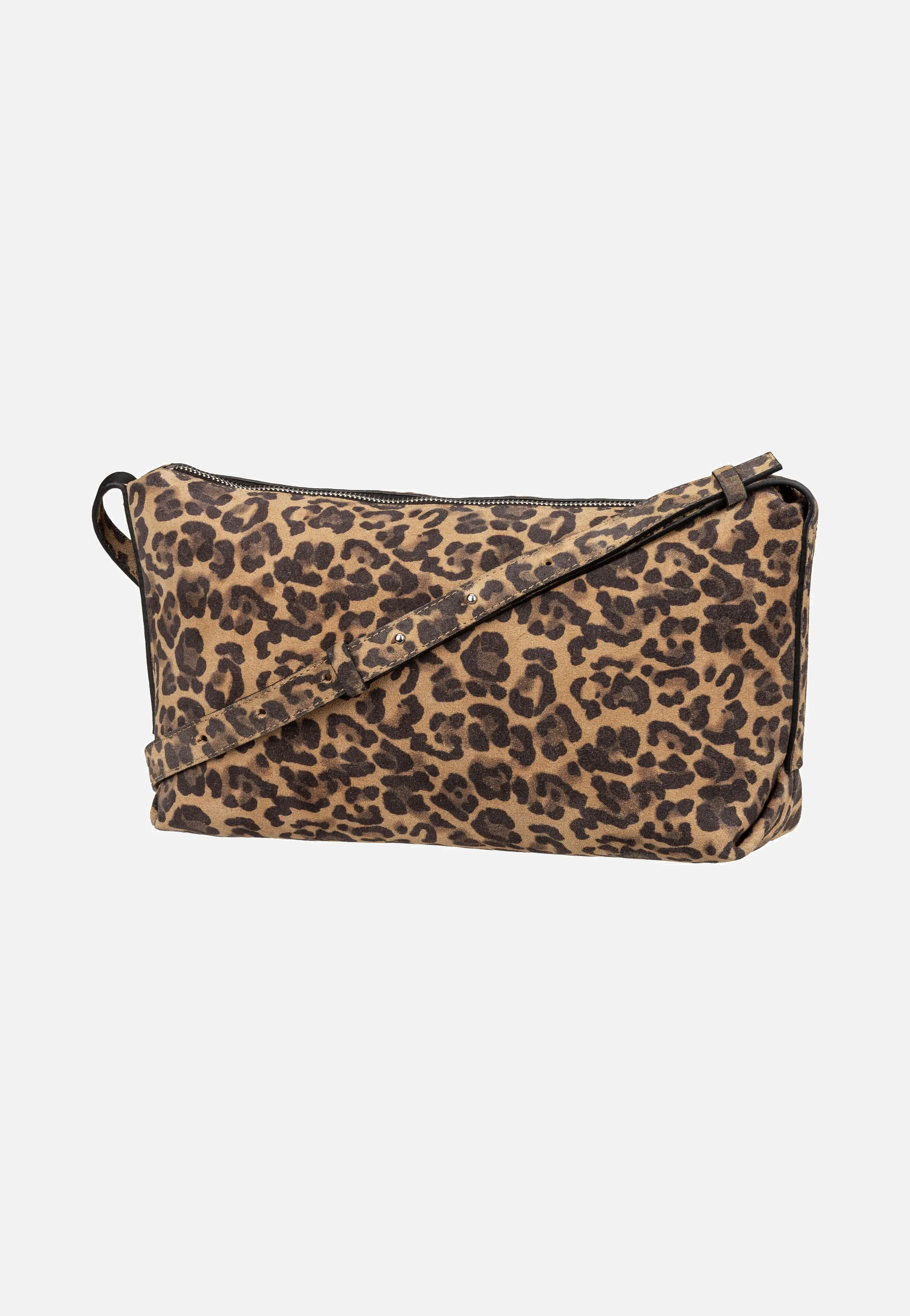 Elvira CB M Leo Suede Beige - Crossbody Bag - Image 2