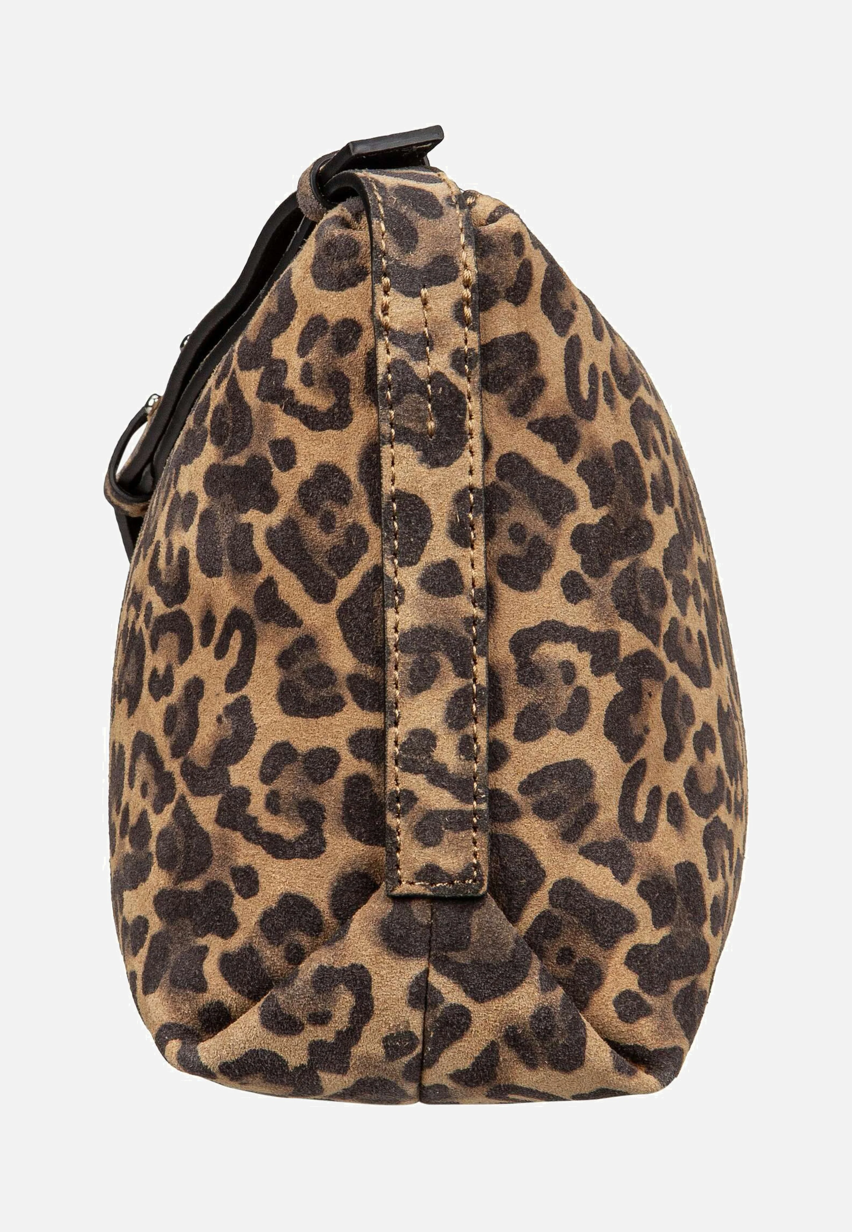 Elvira CB M Leo Suede Beige - Crossbody Bag - Image 5