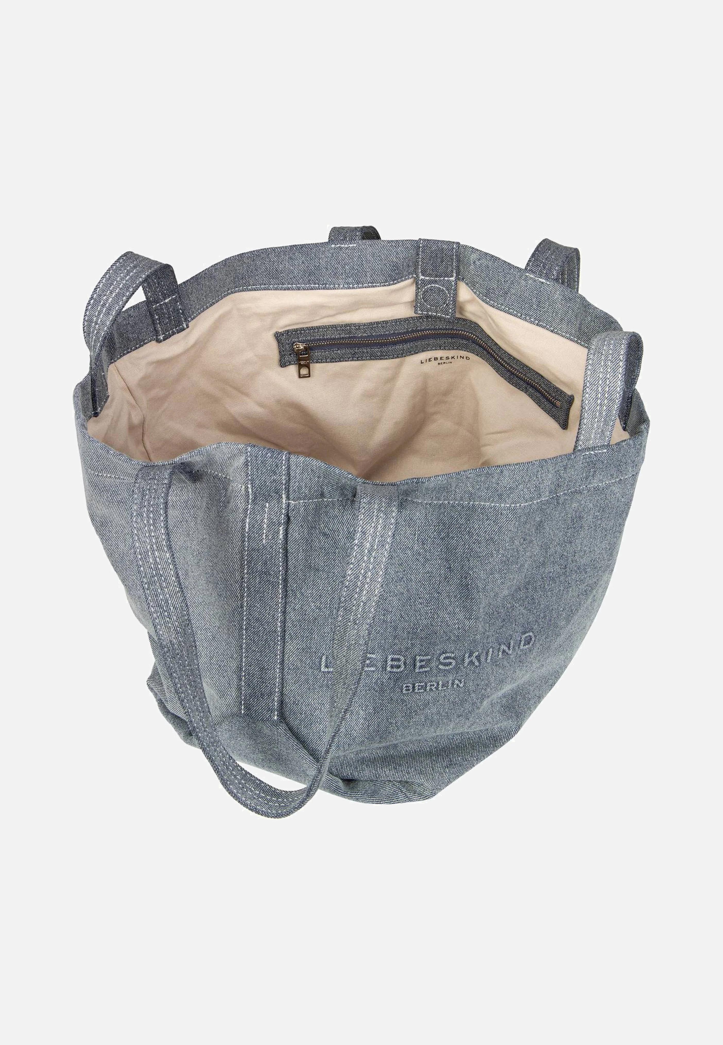 Elvira M Denim Blue Denim - Shopper - Image 3