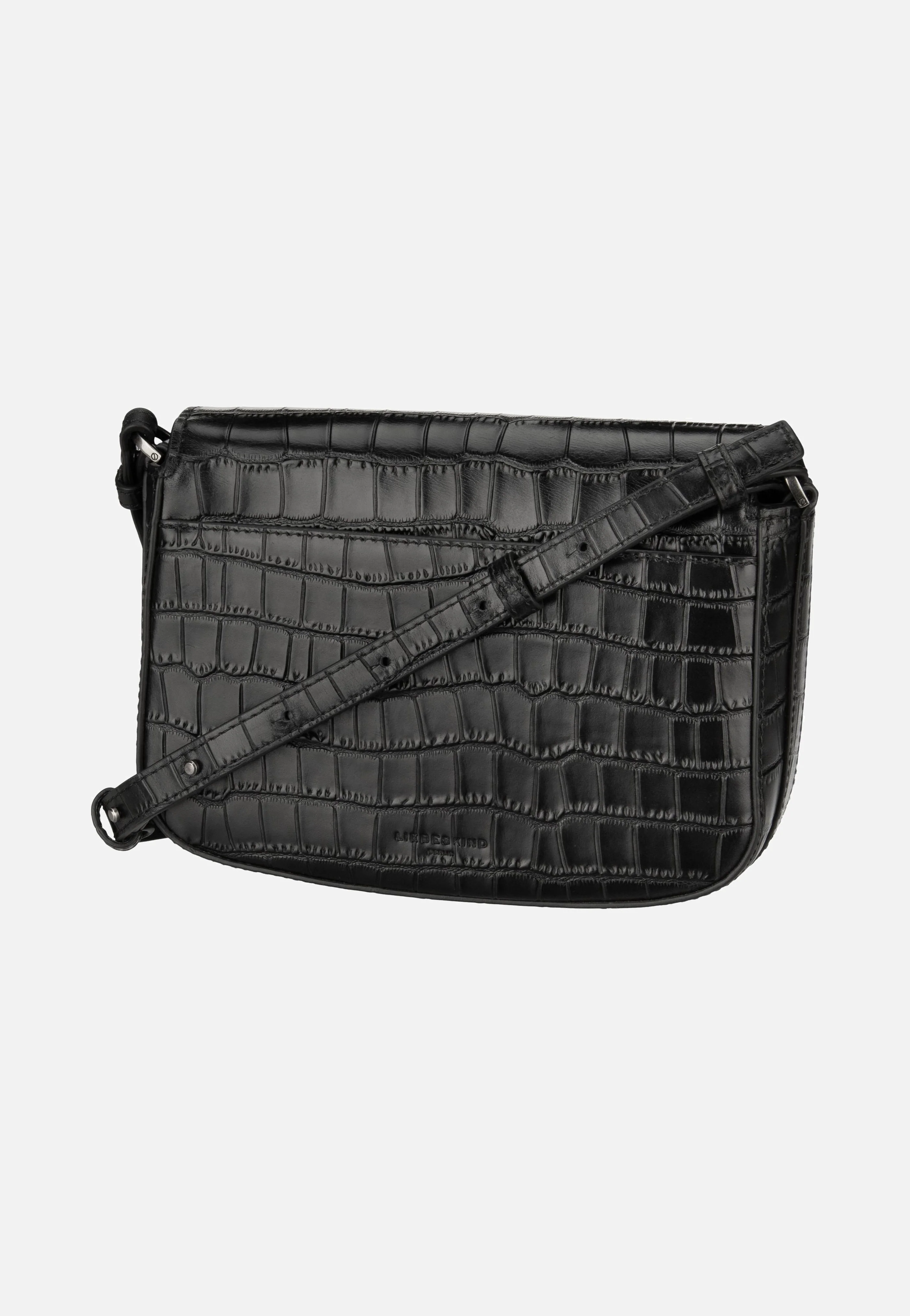 Ezra New Croco 2158212 Black - Crossbody Bag - Image 2