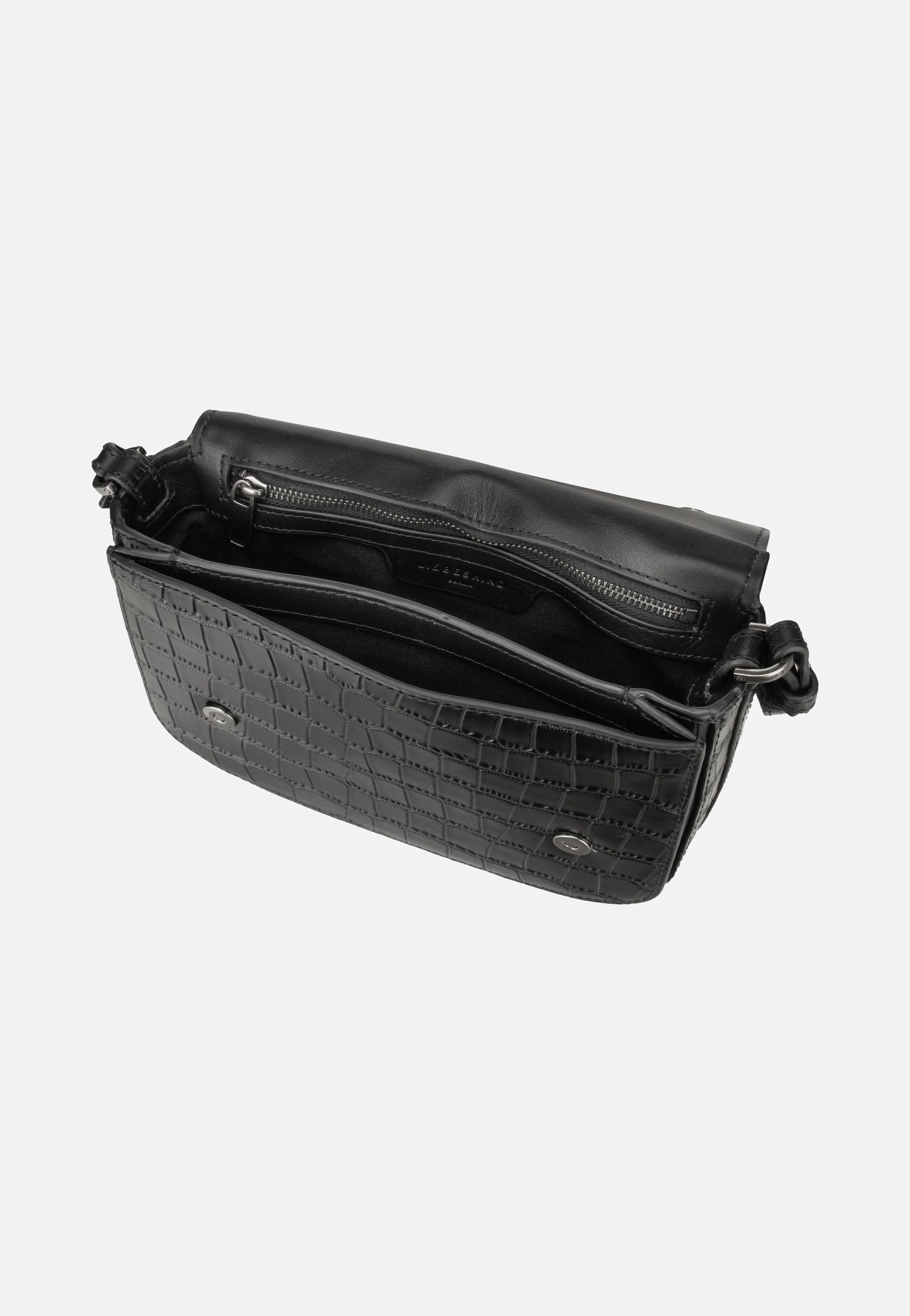 Ezra New Croco 2158212 Black - Crossbody Bag - Image 3