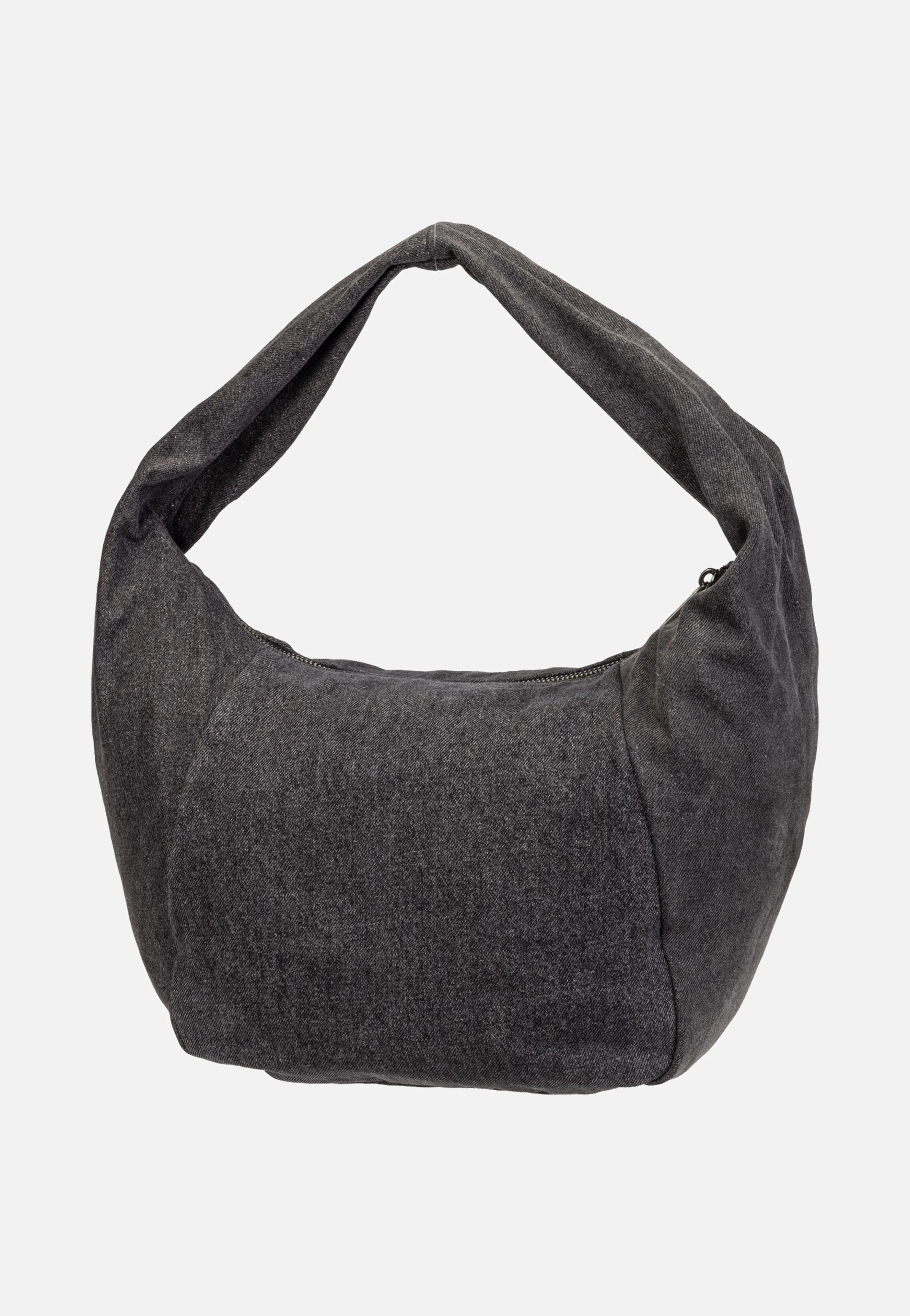 Farrah Hobo M Denim Black - Hobo Bag - Image 3