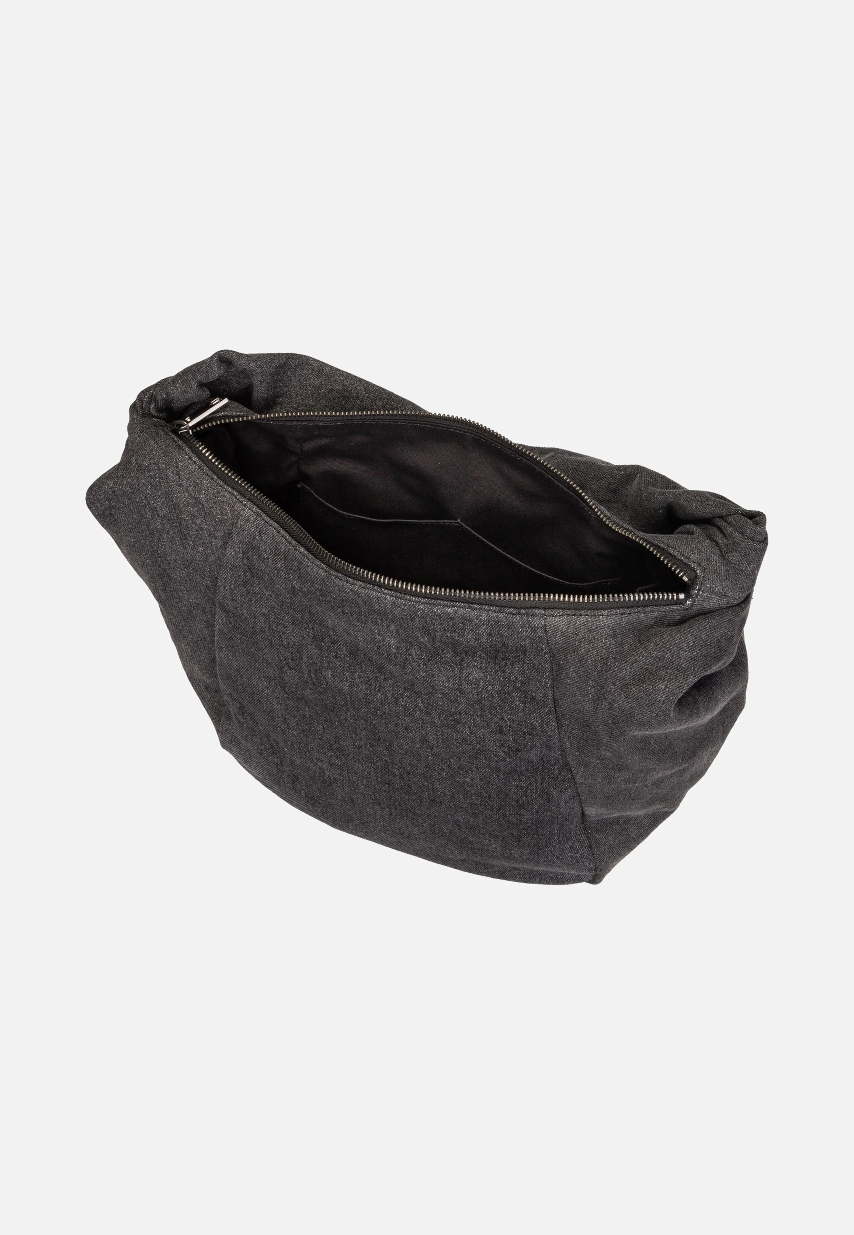 Farrah Hobo M Denim Black - Hobo Bag - Image 6