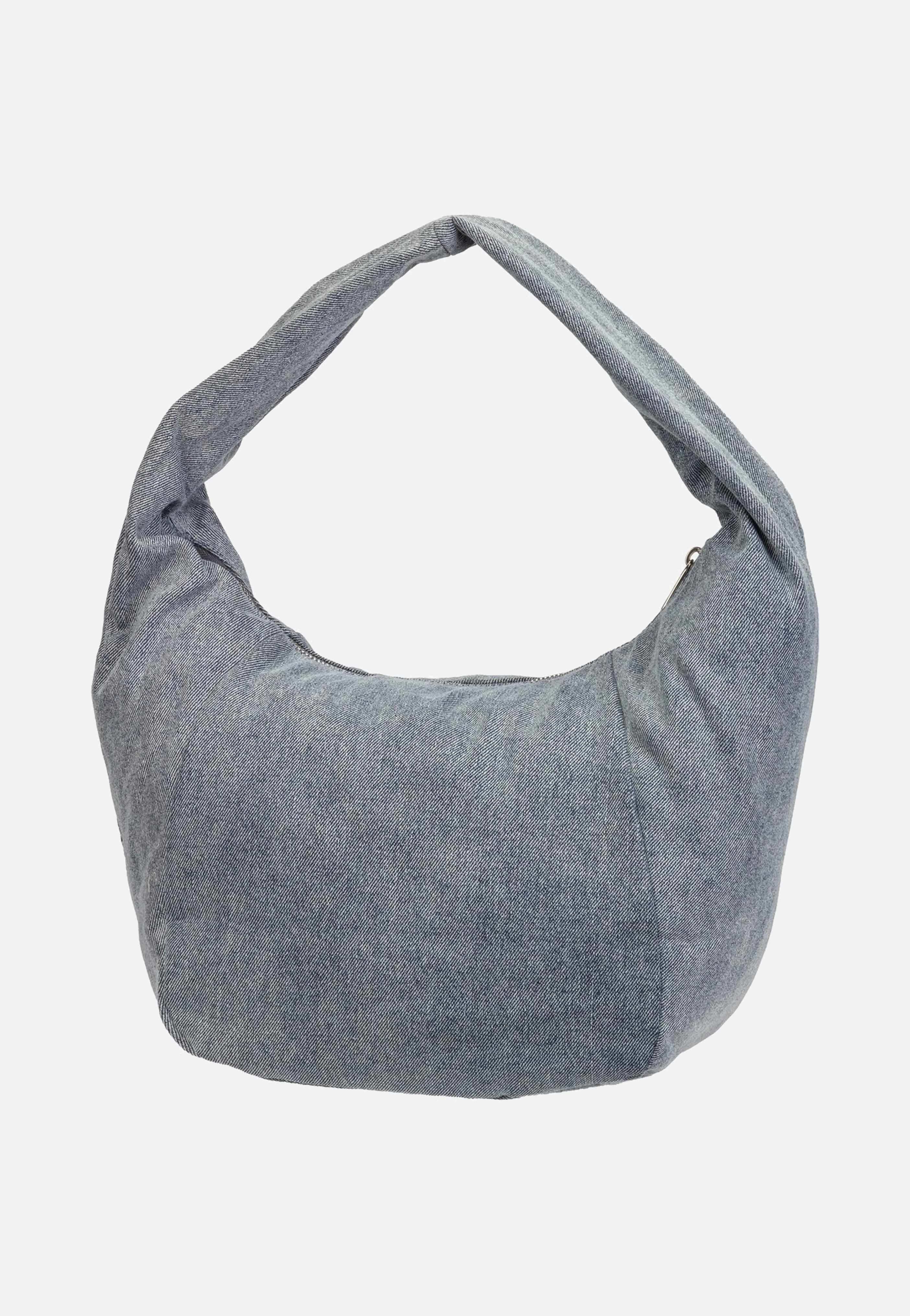 Farrah Hobo M Denim Blue Denim - Hobo Bag - Image 3