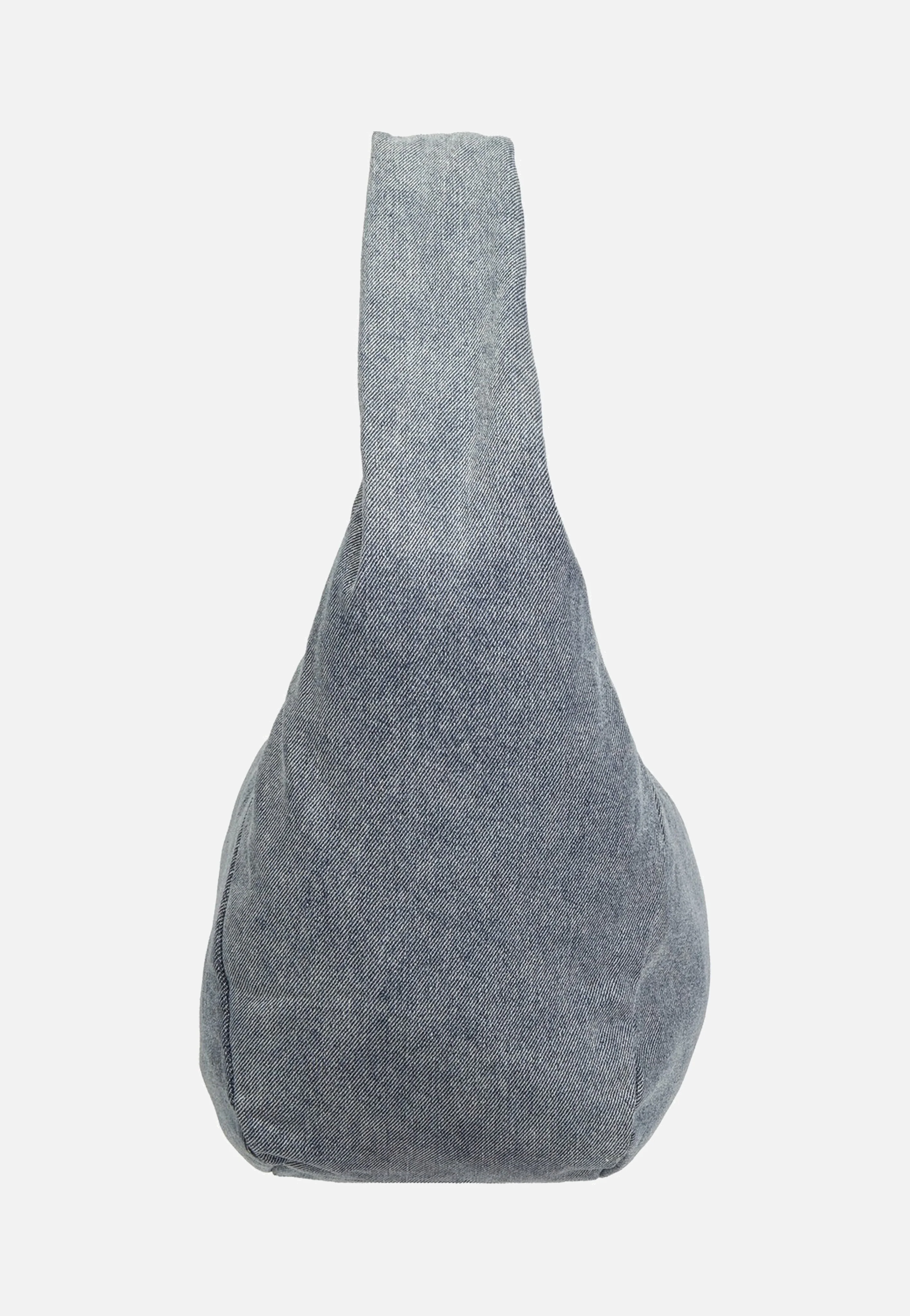 Farrah Hobo M Denim Blue Denim - Hobo Bag - Image 4