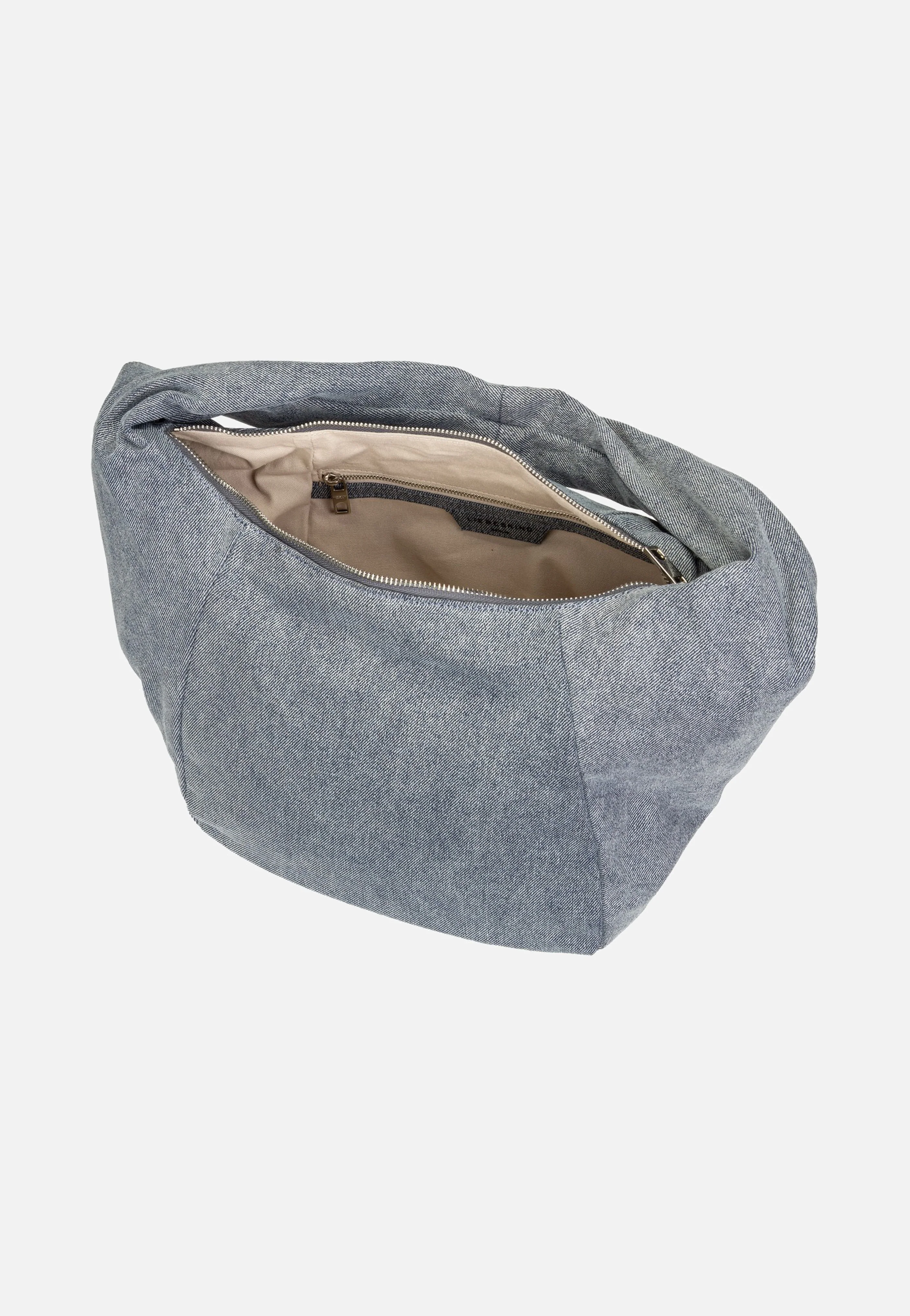 Farrah Hobo M Denim Blue Denim - Hobo Bag - Image 5