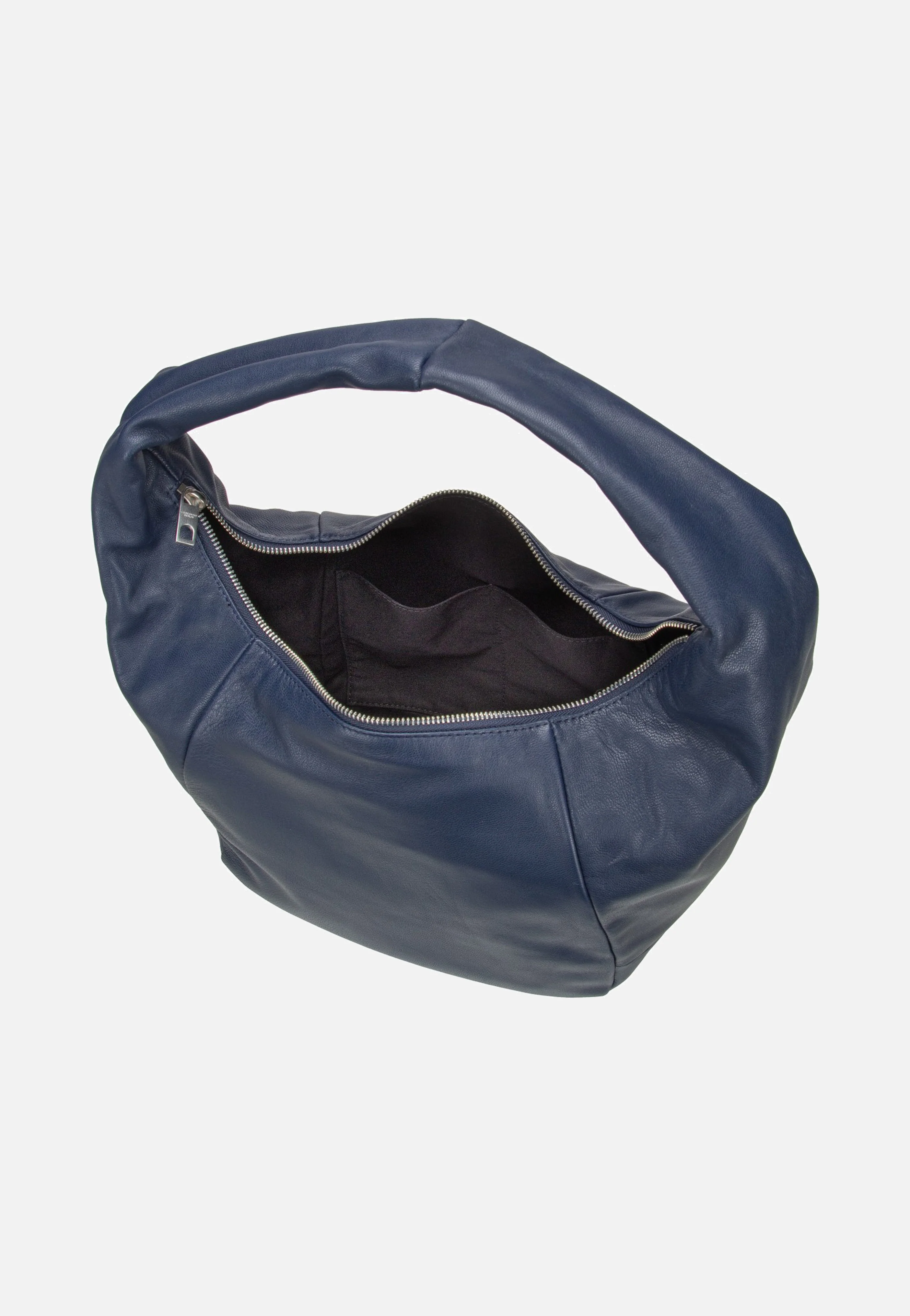 Farrah Hobo M Vintage Goat Peacoat - Hobo Bag - Image 6