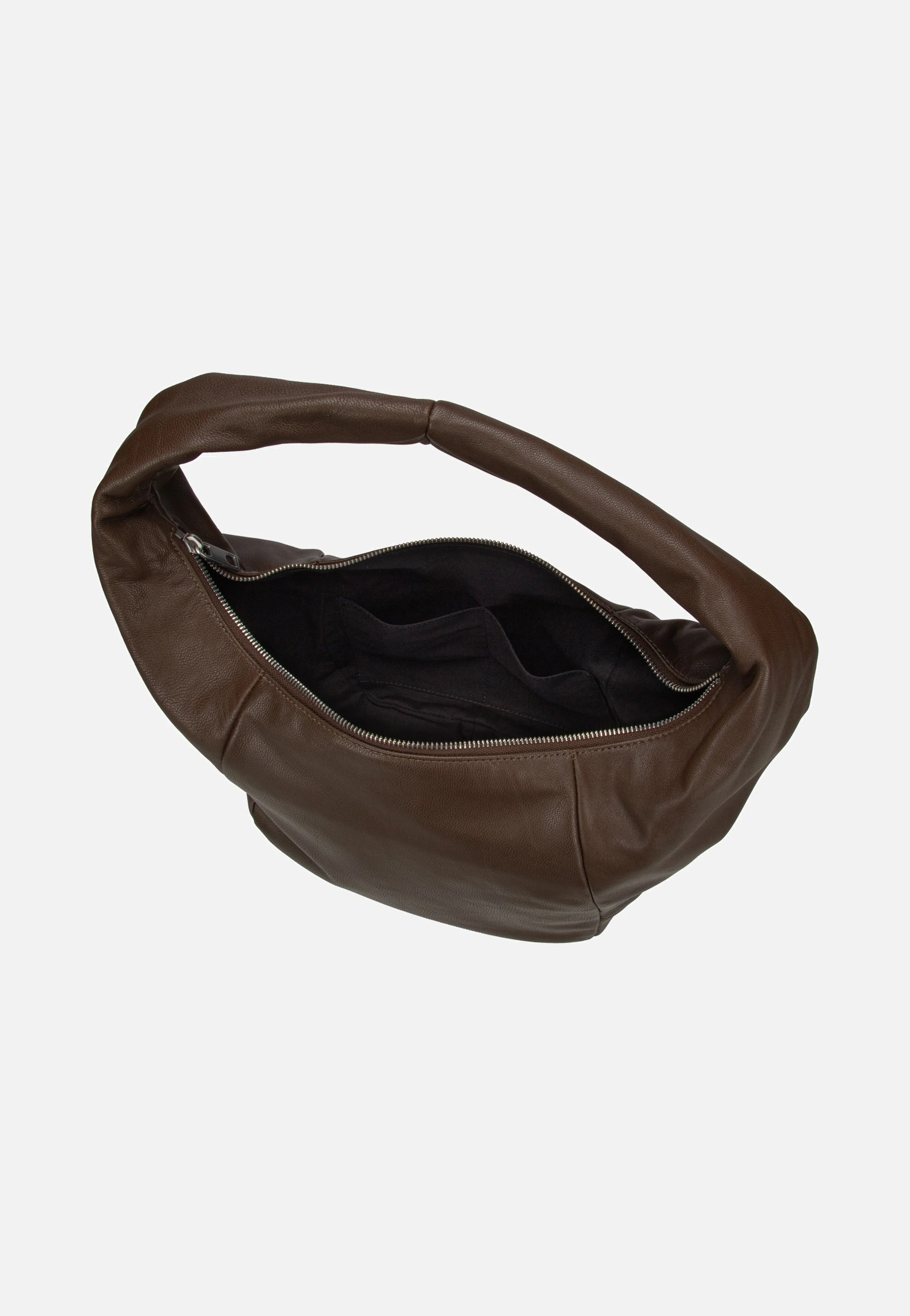 Farrah Hobo M Vintage Goat Roasted Coconut - Hobo Bag - Image 6