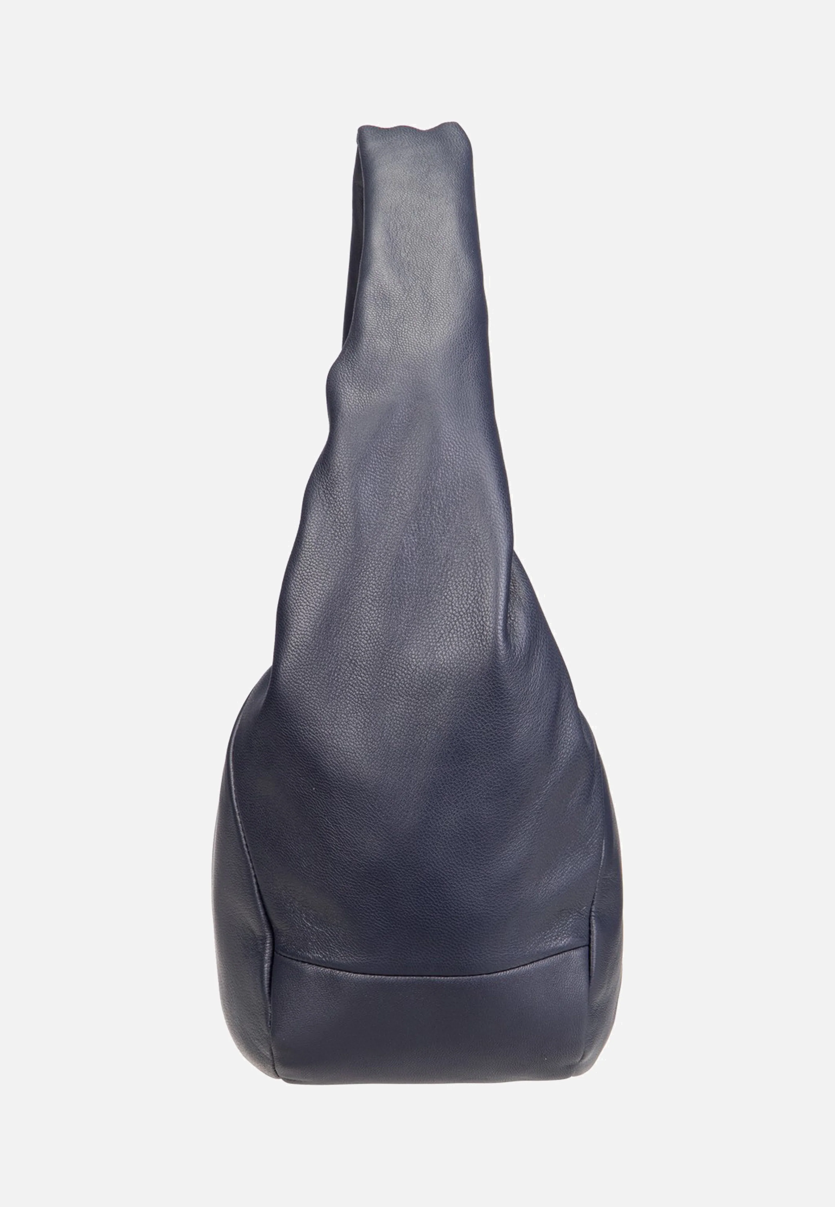Farrah M Vintage Goat Cobalt Night - Hobo Bag - Image 4