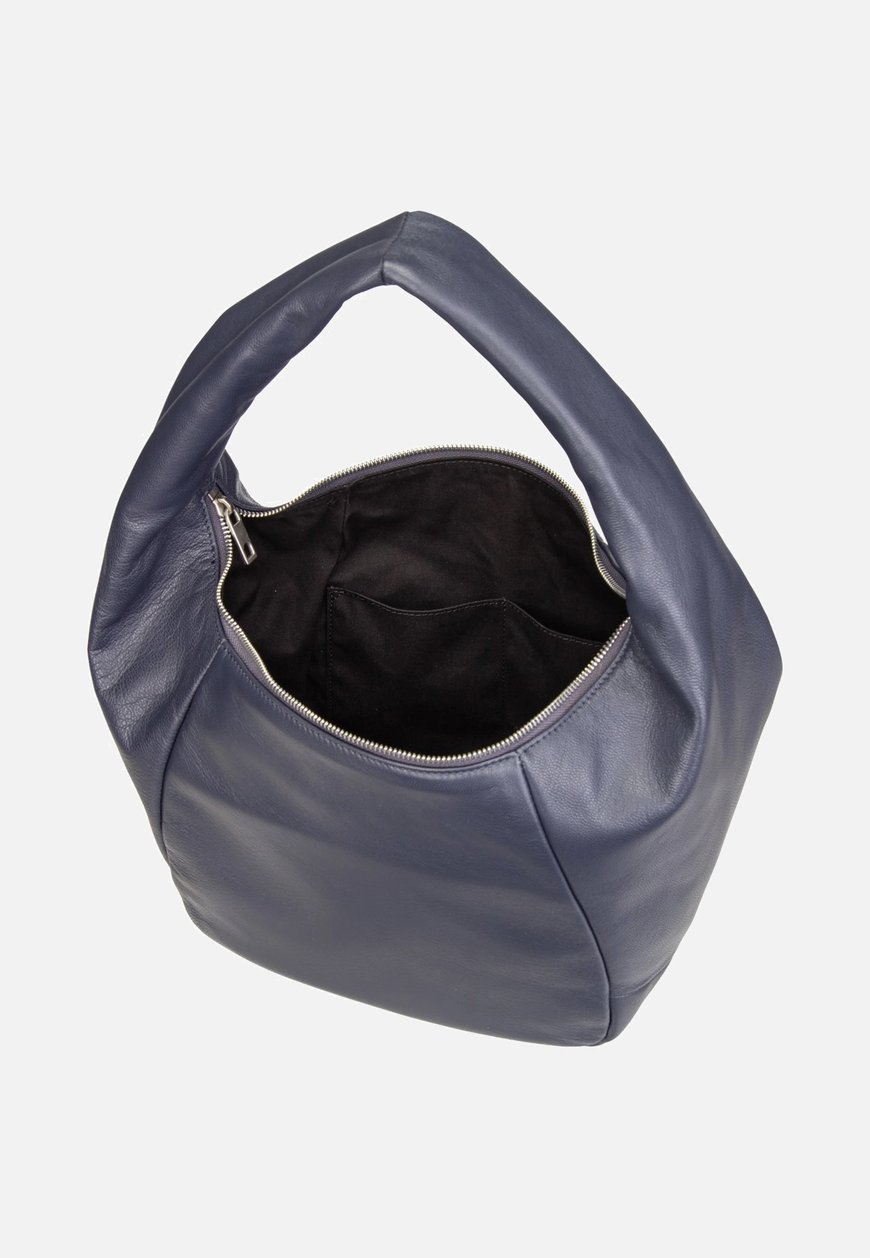 Farrah M Vintage Goat Cobalt Night - Hobo Bag - Image 6