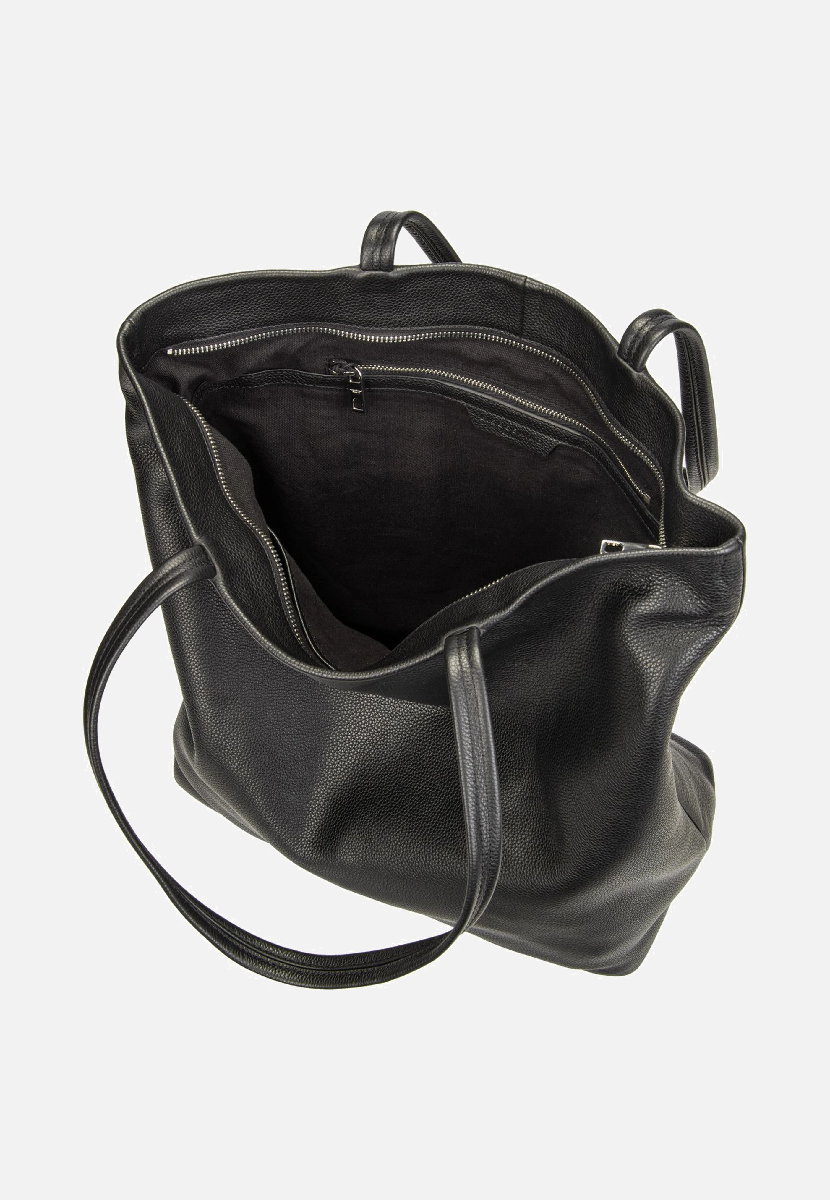 Hera II Tote L Small Pebble Black - Tote Bag - Image 5