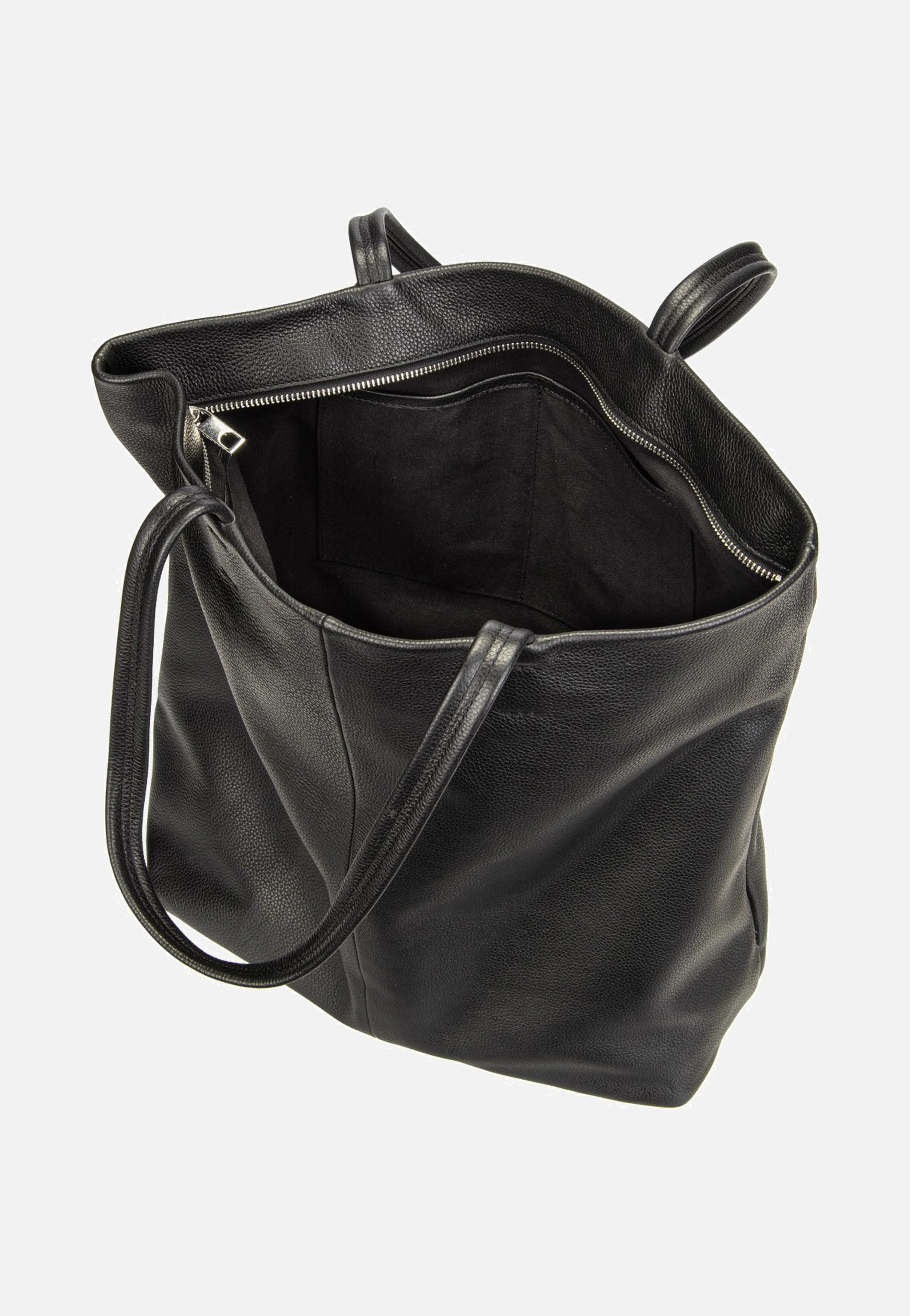 Hera II Tote L Small Pebble Black - Tote Bag - Image 6