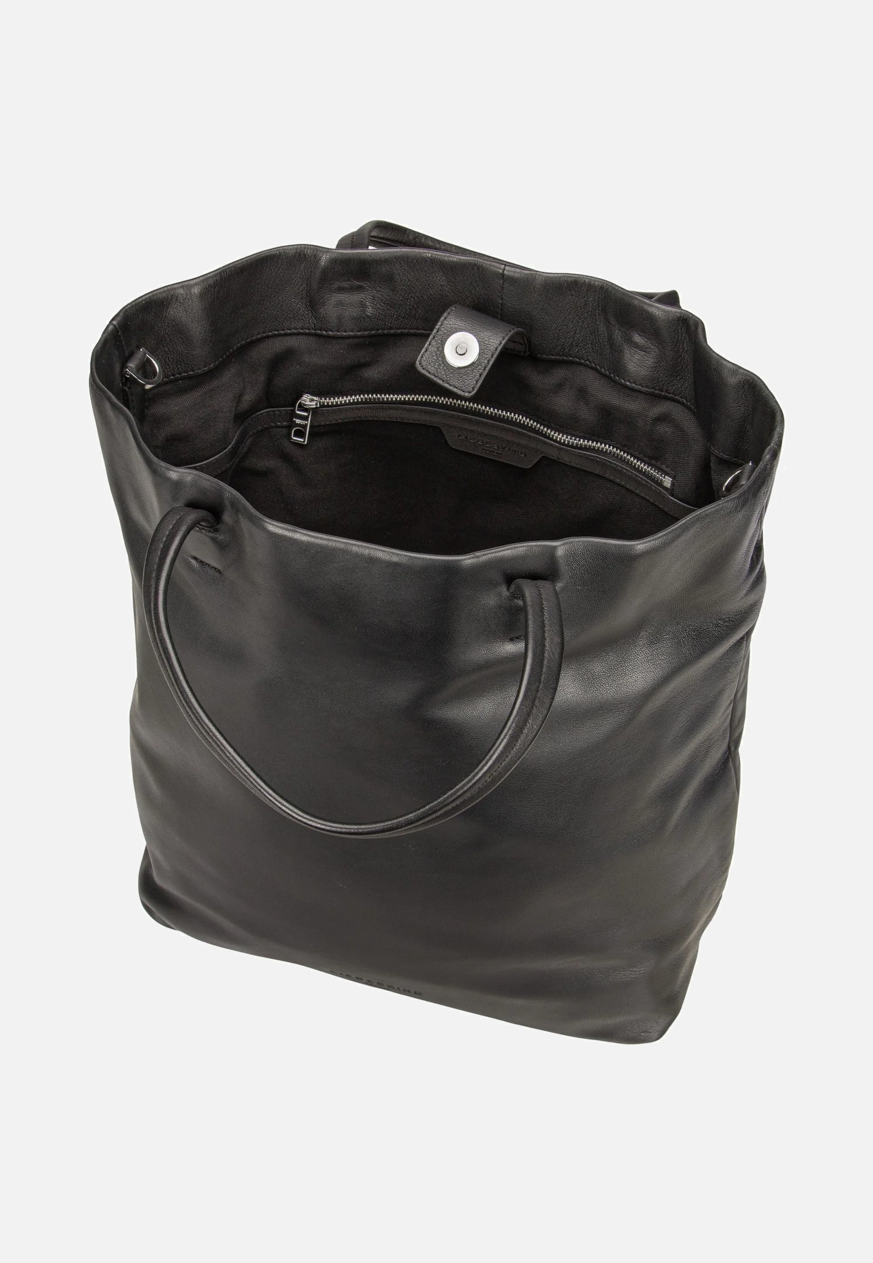 Hera L Sheep Natural Black - Hobo Bag - Image 4